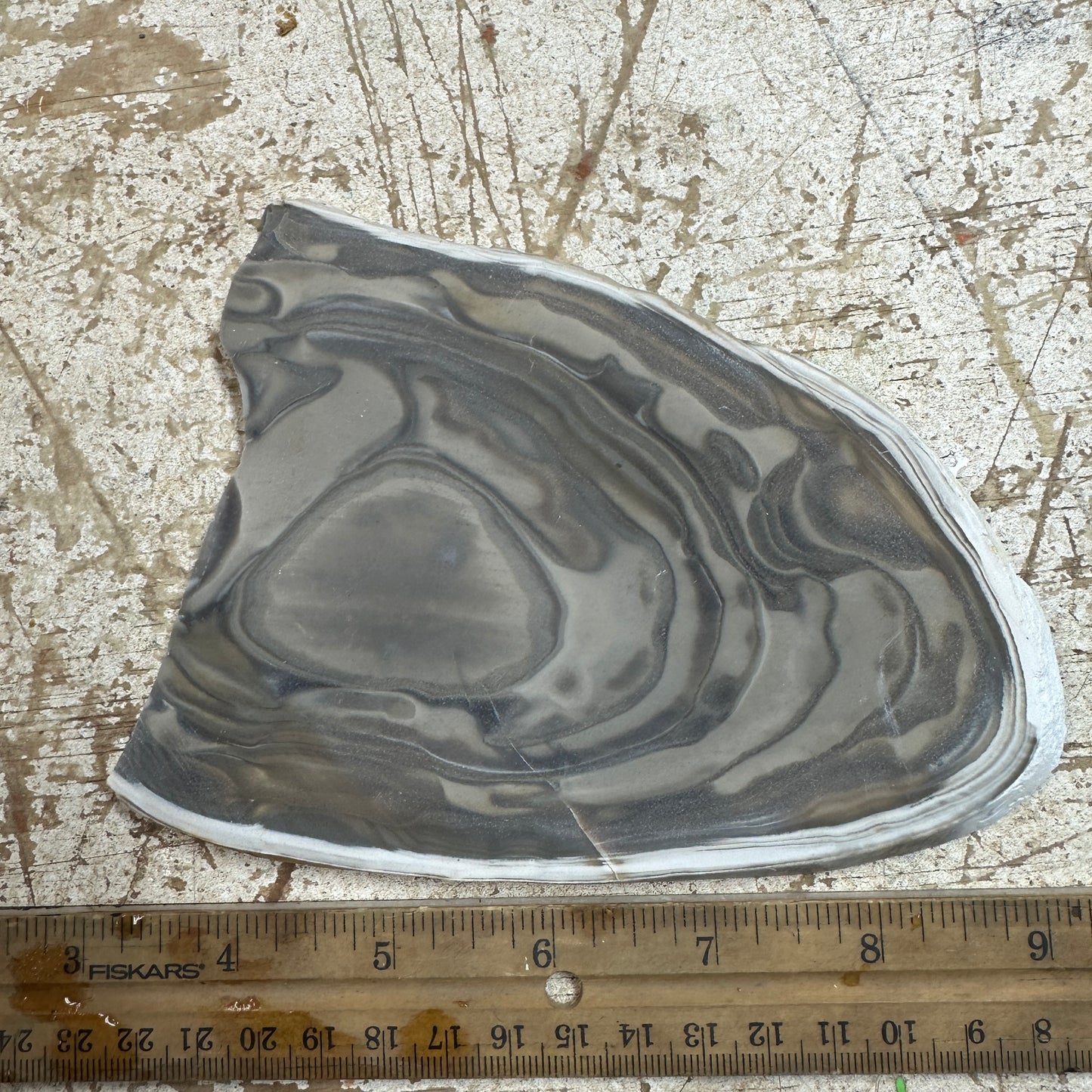 POLISH FLINT Slab - 218 grams