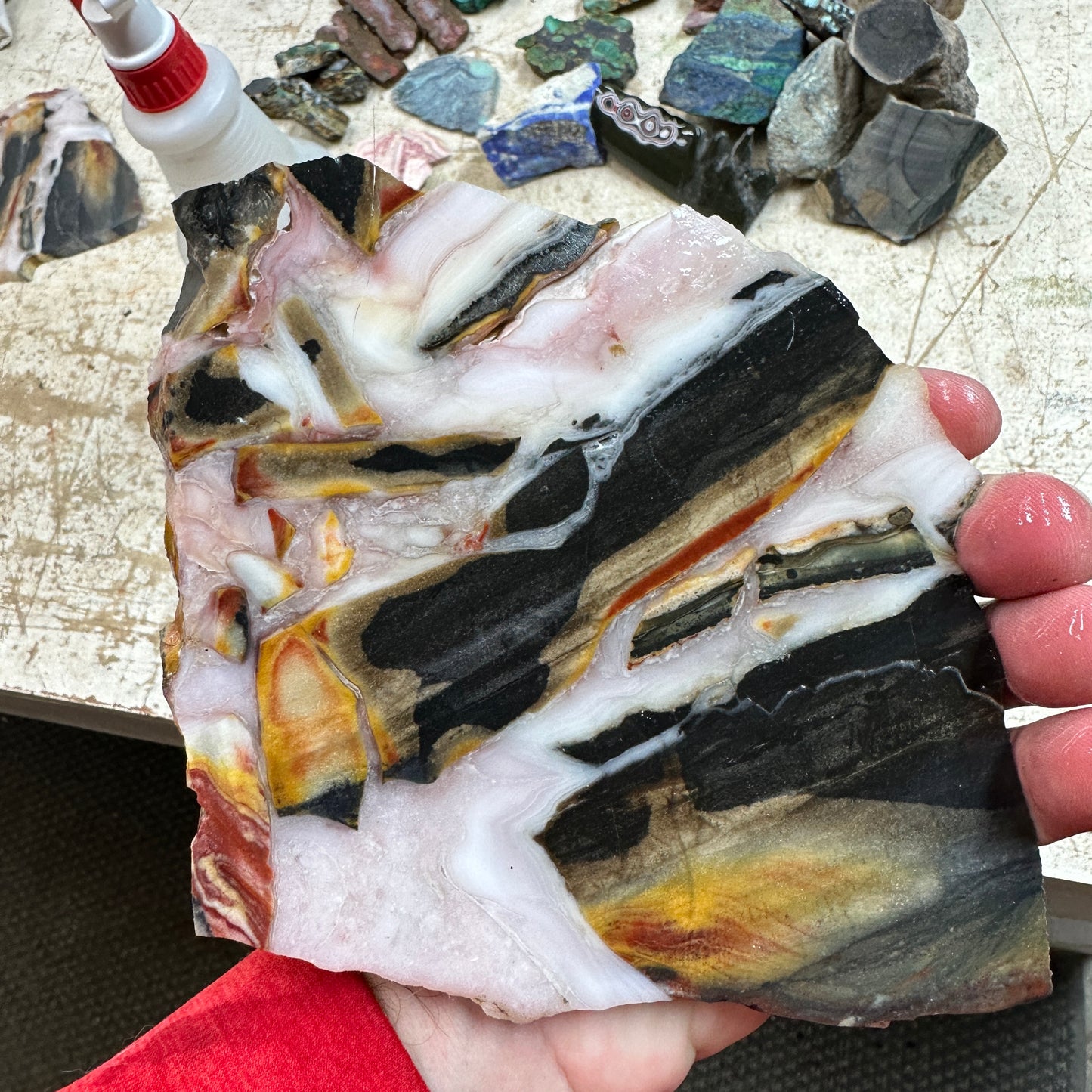 WINDY MOUNTAIN JASPER Slab - 311 grams