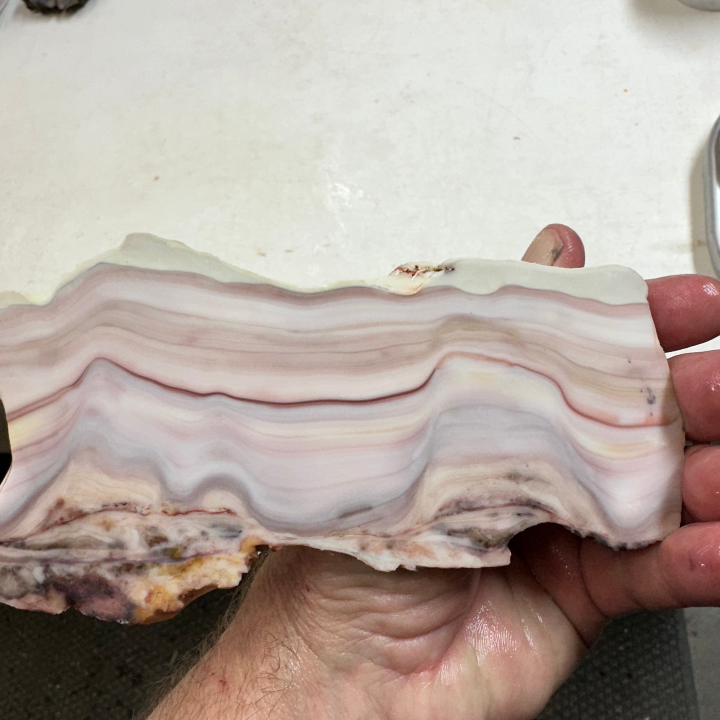 WINDY MOUNTAIN AGATE Slab - 206 grams