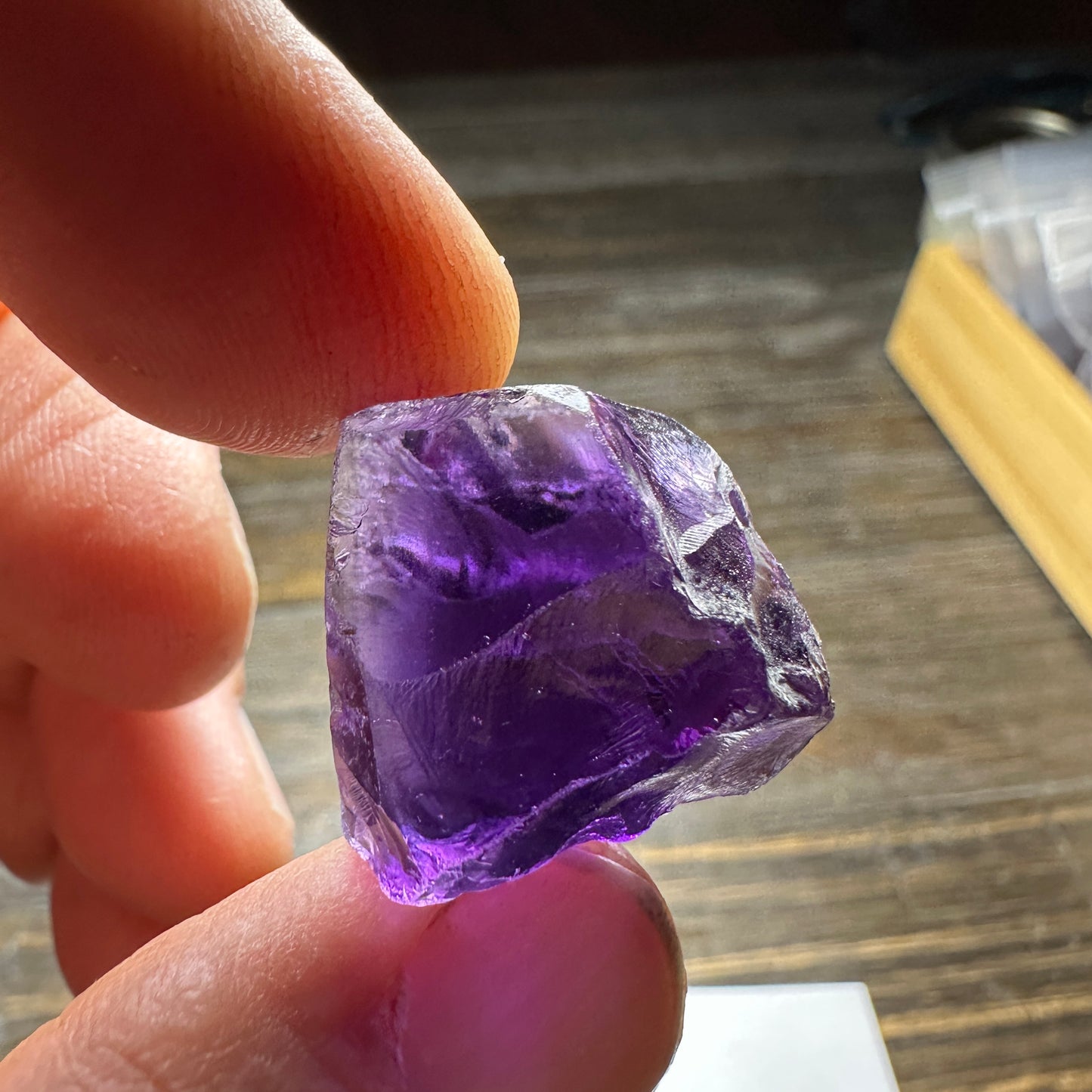 86.9ct Brazilian AMETHYST QUARTZ Facet Rough