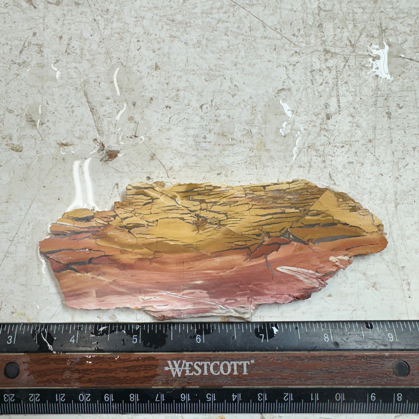 SUNSET HOWARDITE Slab - 68 grams