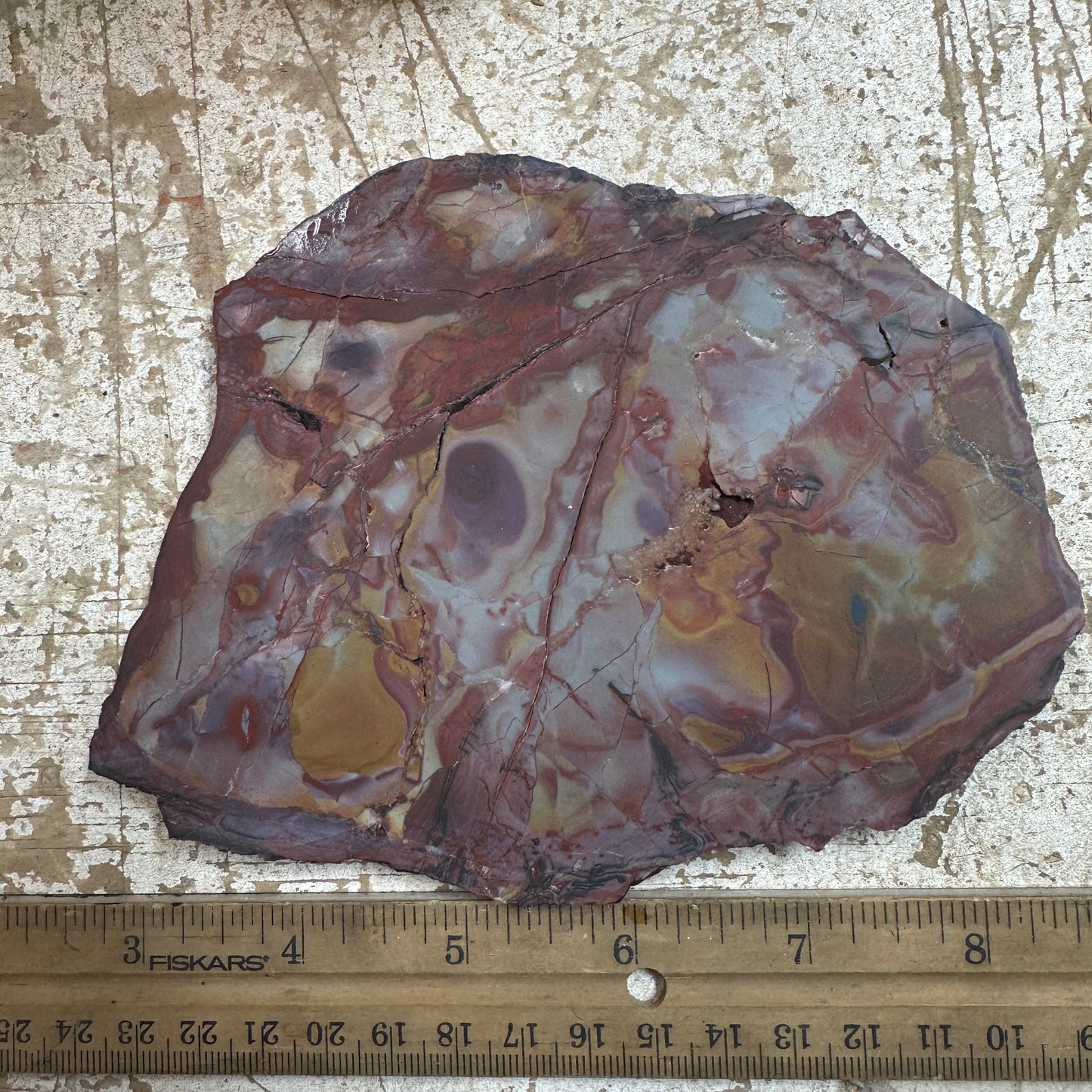 MESCALERO JASPER Slab - 263 grams