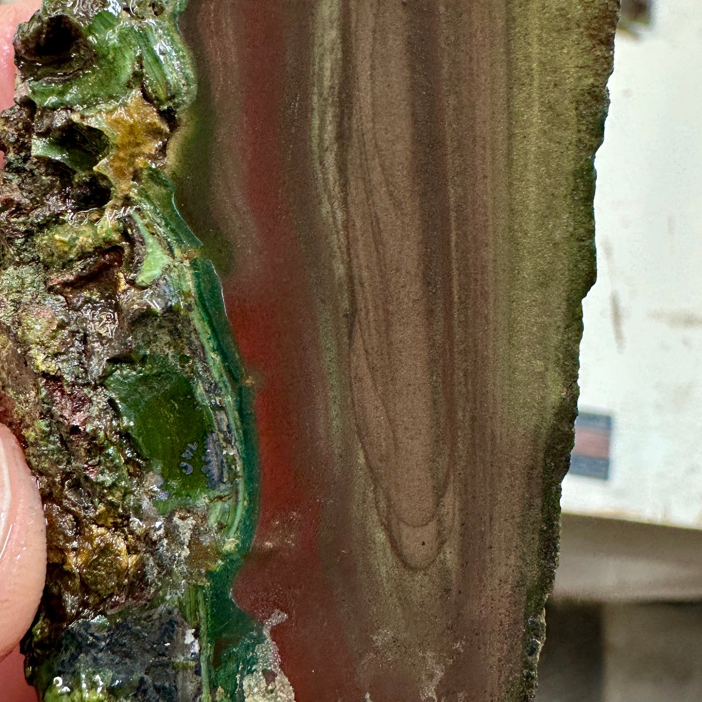 Orbed ECHO RIDGE JASPER Rough - 0.42 Pounds