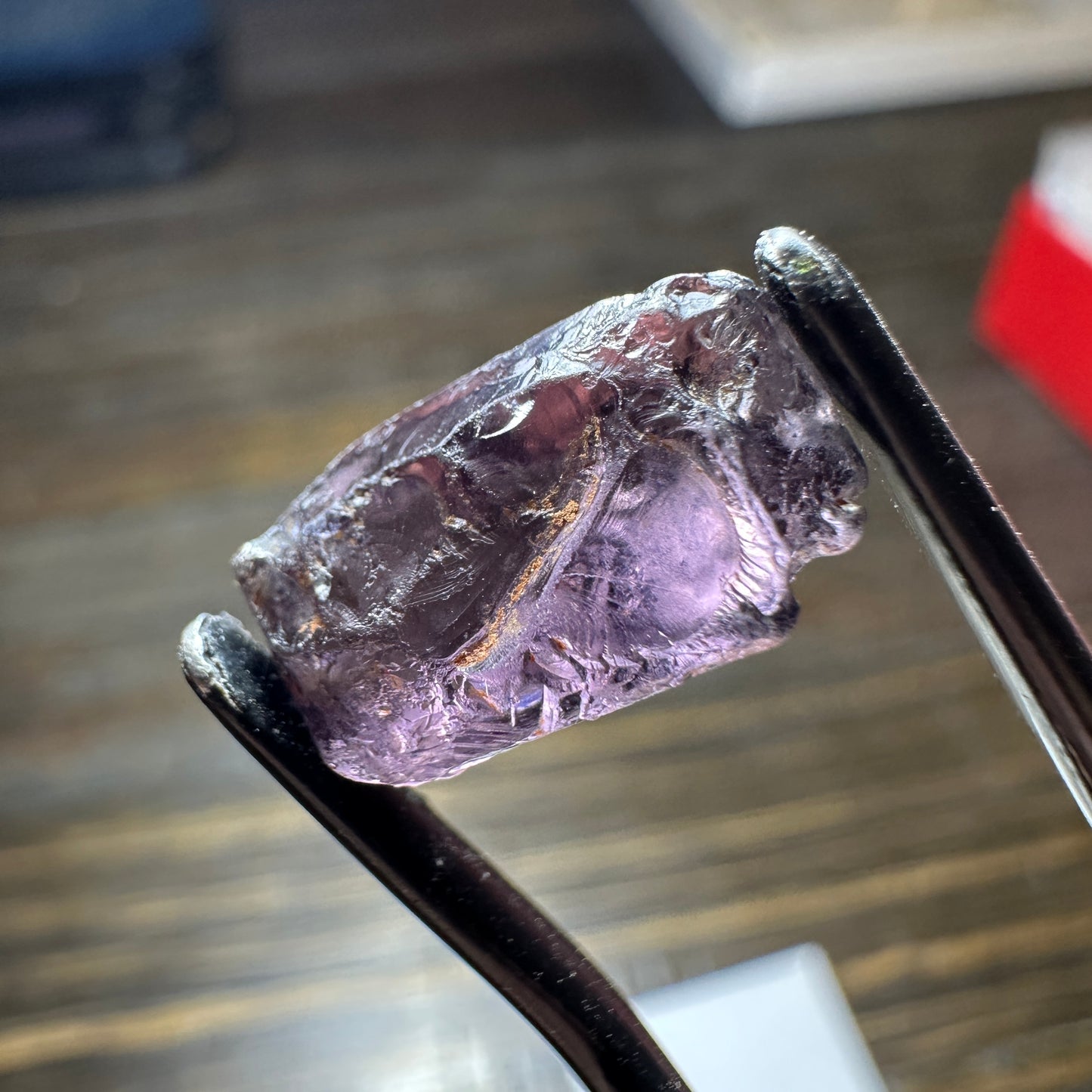 7.54ct LAVENDER SPINEL Facet Rough