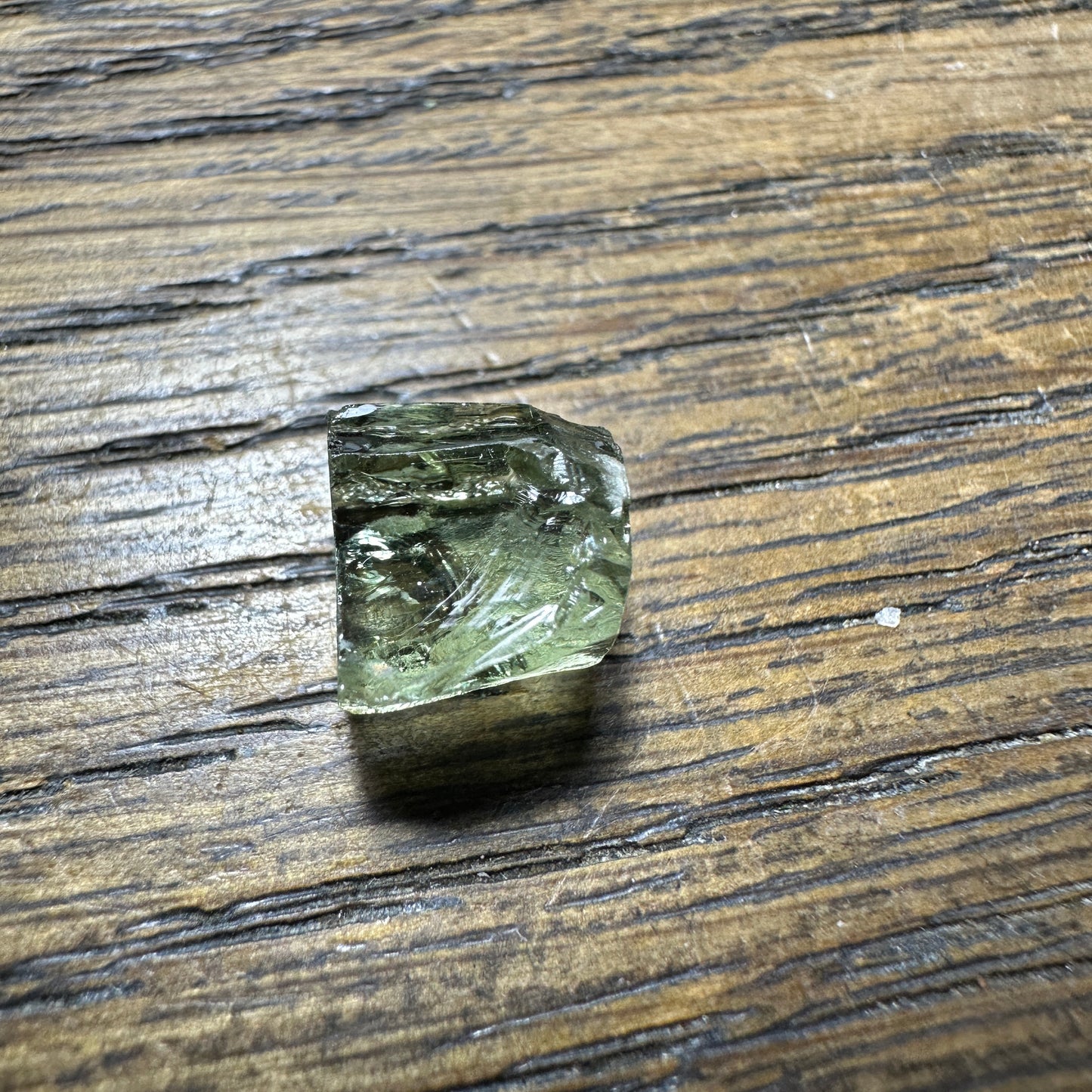 6.3ct GREEN APATITE Facet Rough