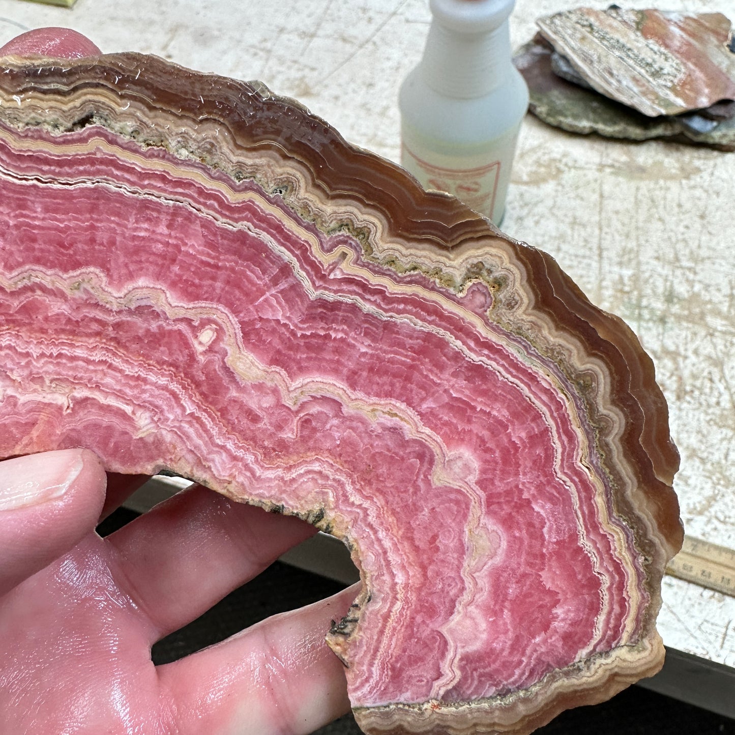 RHODOCHROSITE Slab - 243 grams