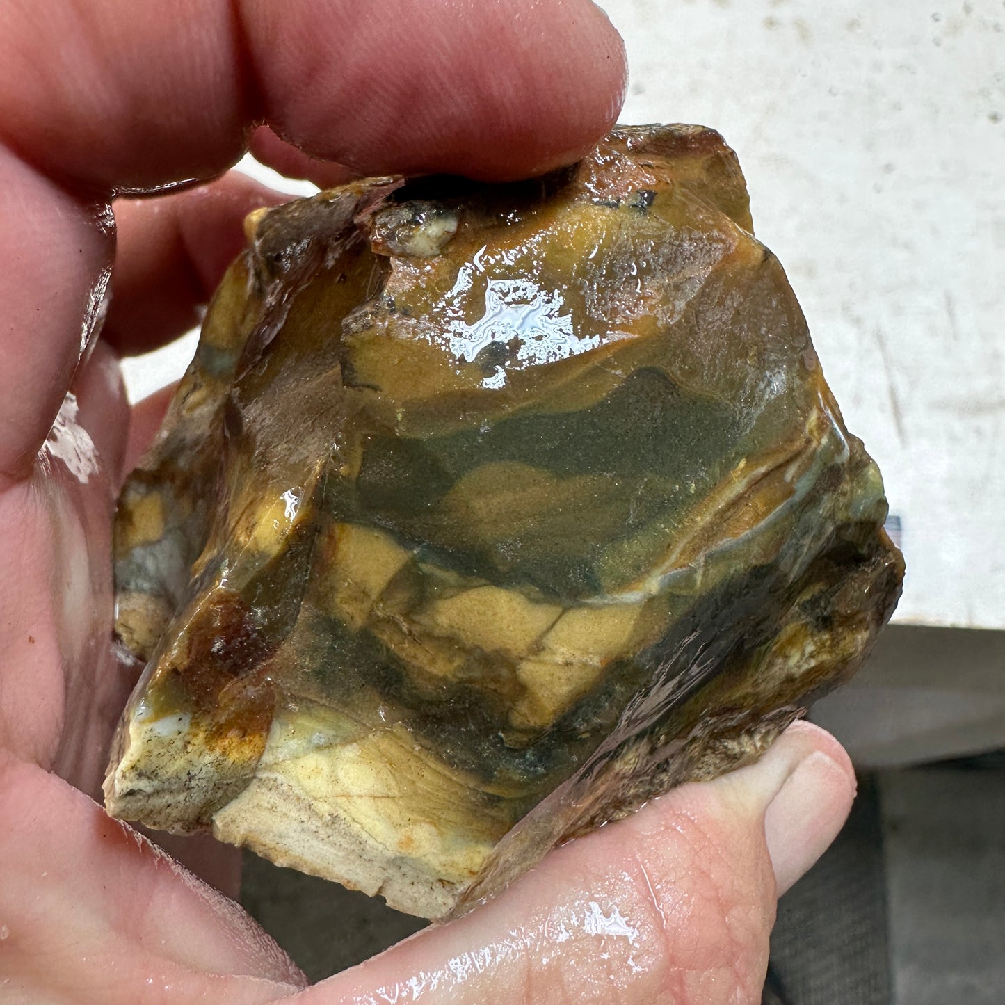 MORRISONITE JASPER Rough - 0.84 Pounds