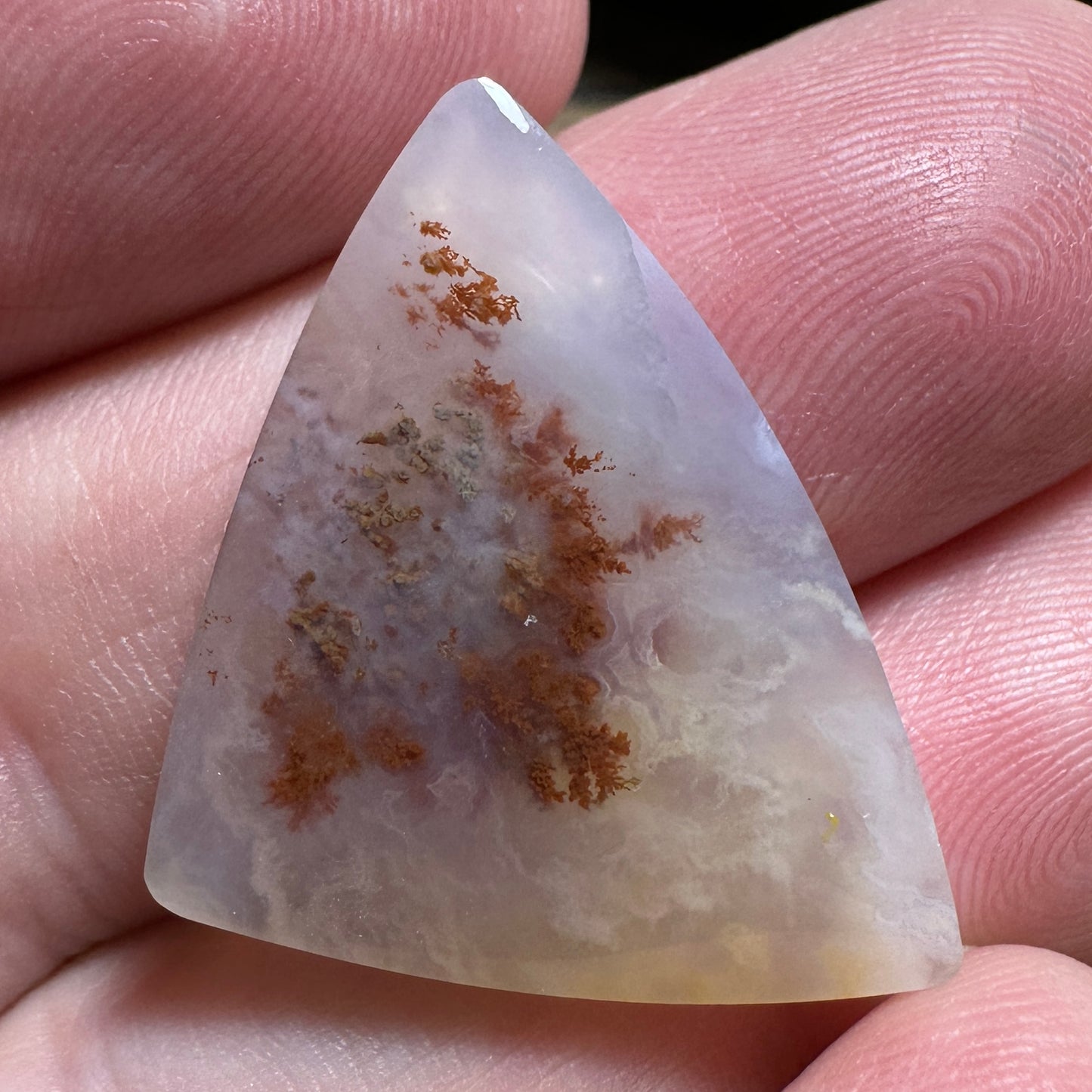 CAREY PLUME AGATE cabochon