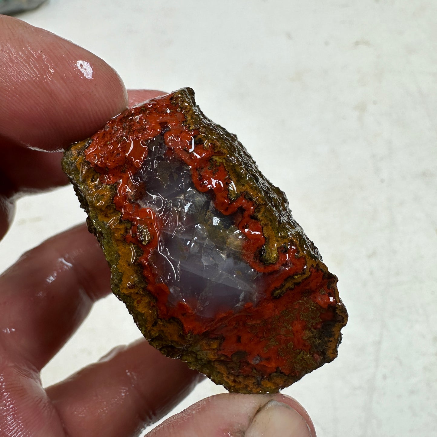 MOROCCAN SEAM AGATE Rough - 0.32 Pounds