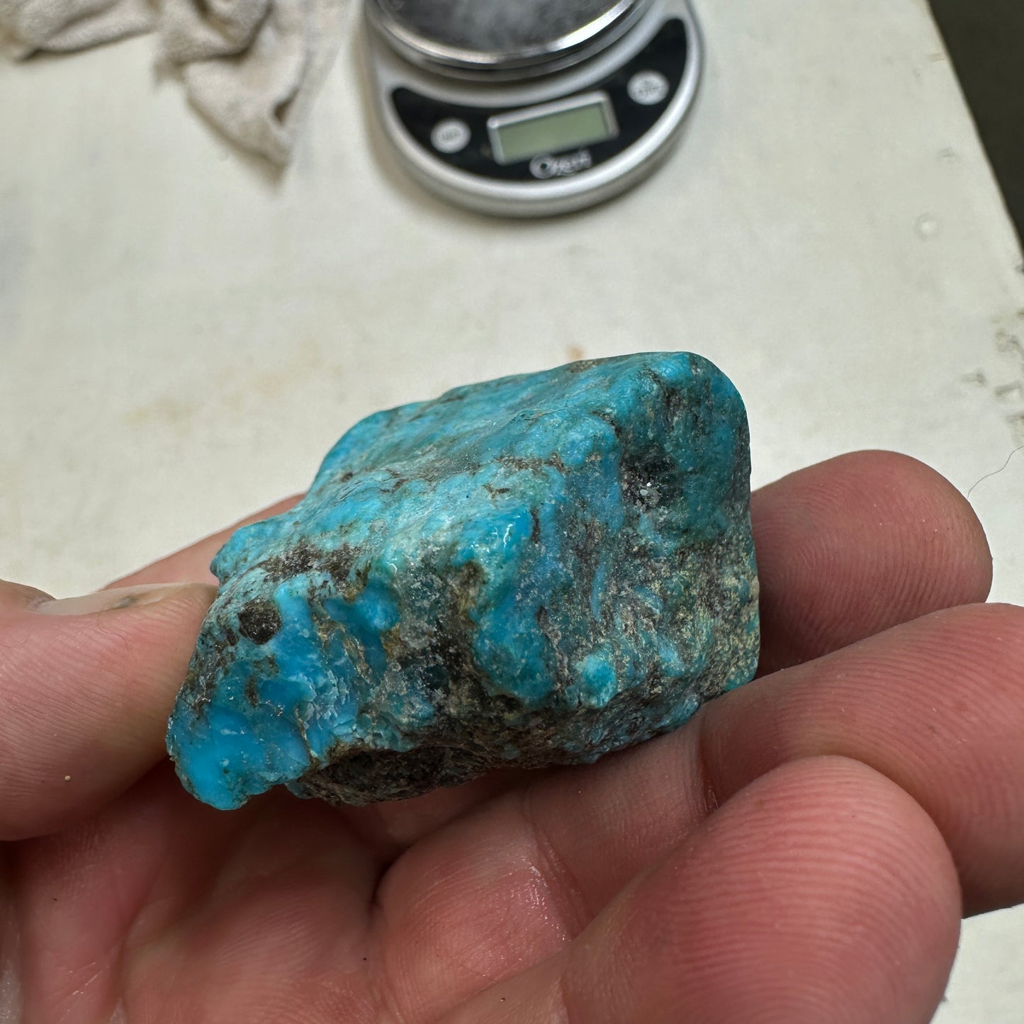 ITHACA PEAK Turquoise rough - 120 grams