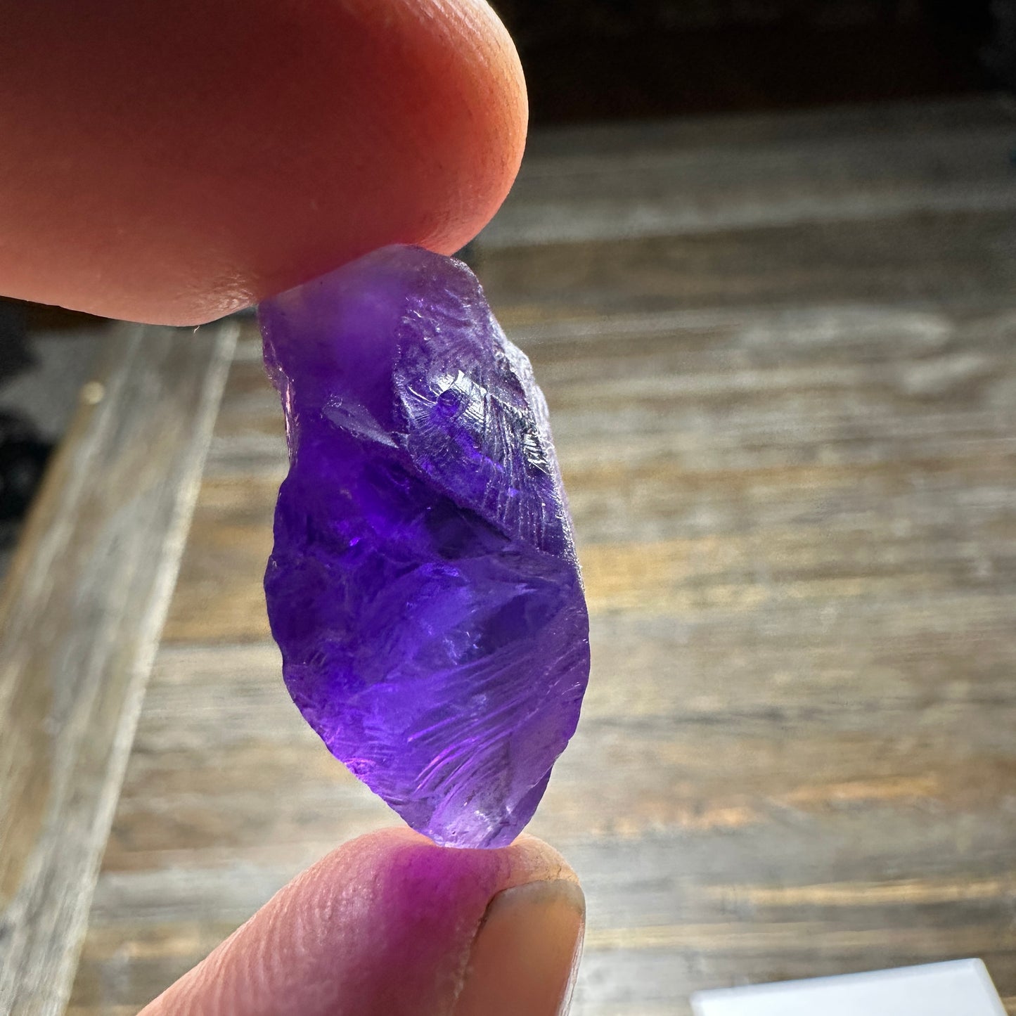 43.6ct RWANDAN AMETHYST QUARTZ Facet Rough