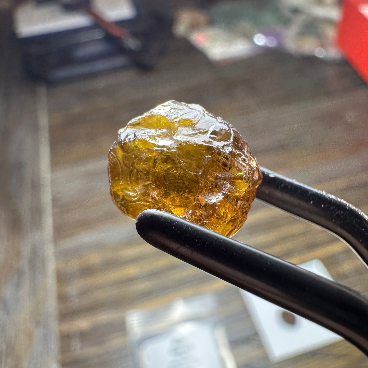 16.9ct MALI GARNET Facet Rough