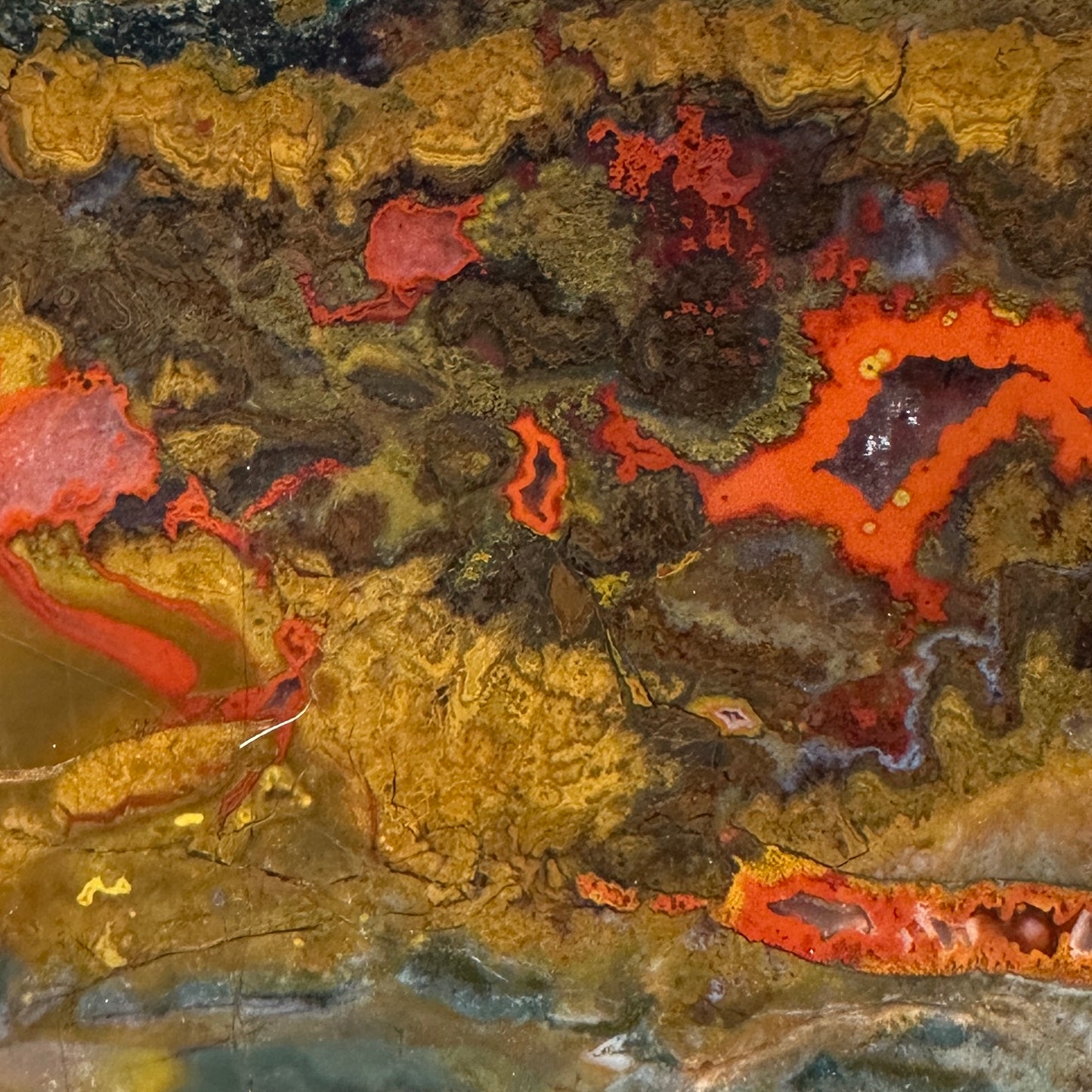 MOROCCAN SEAM AGATE Rough - 1.75 pounds