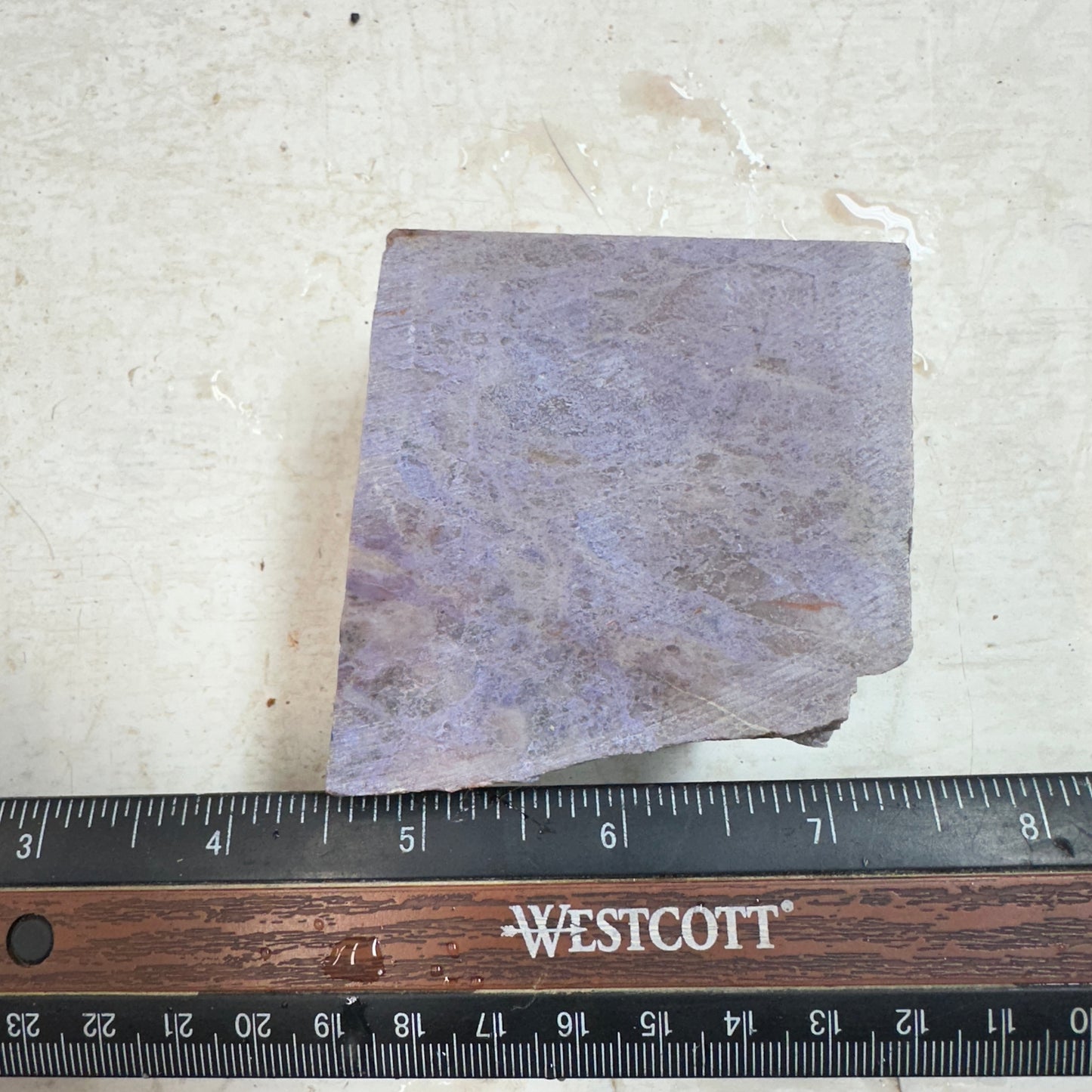 TURKISH PURPLE JADEITE Faced Rough - 1.30 Pounds