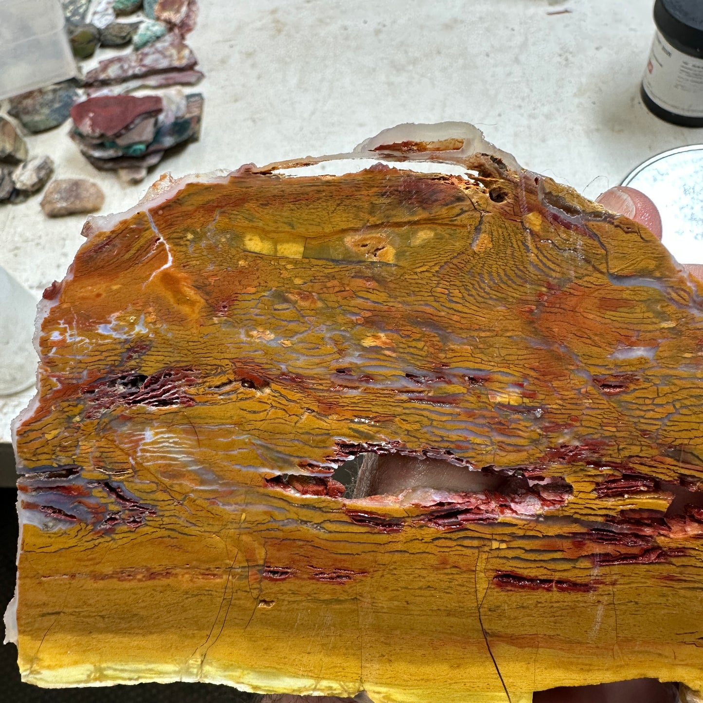 HOWARDITE Slab - 210 grams