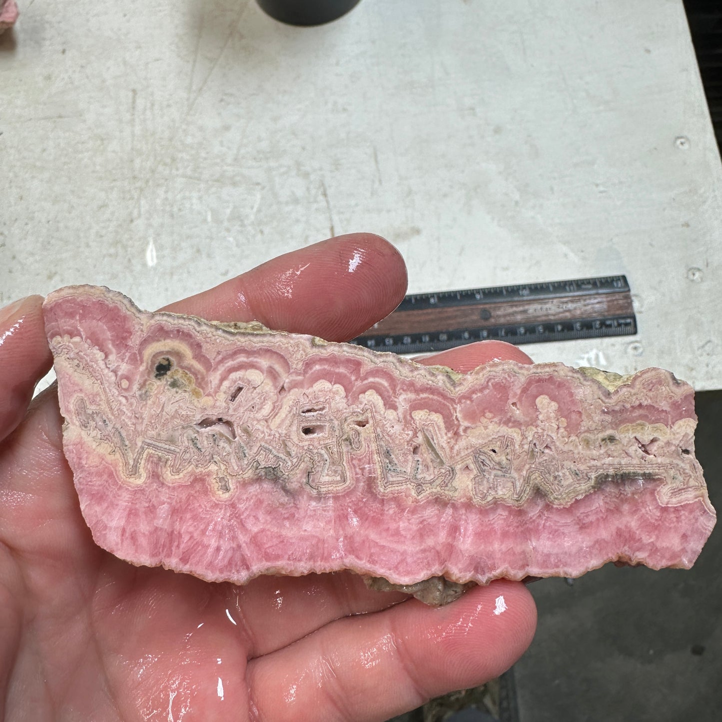 Argentina RHODOCHROSITE Slab - 112 grams