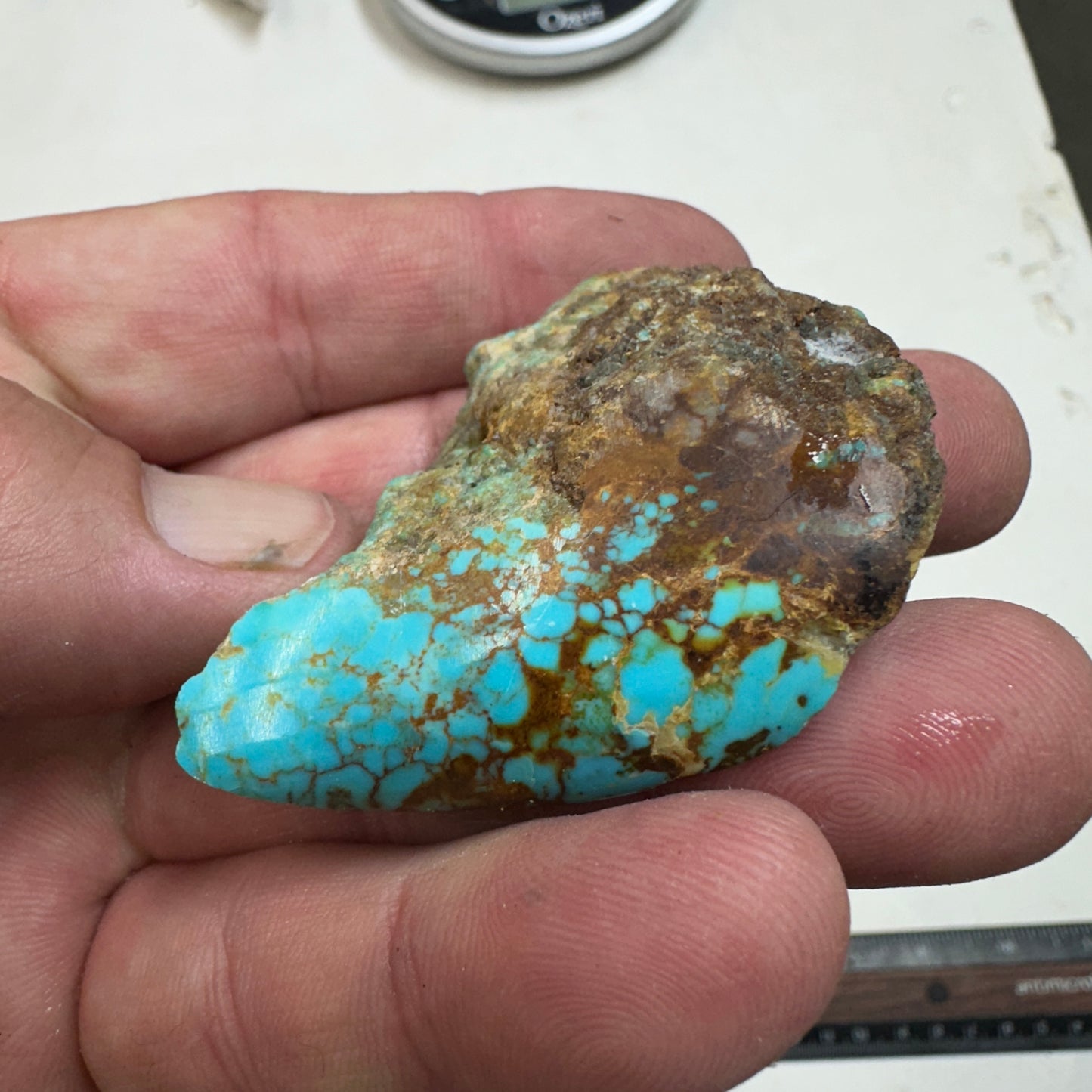 RISING PHOENIX Turquoise rough - 46 grams