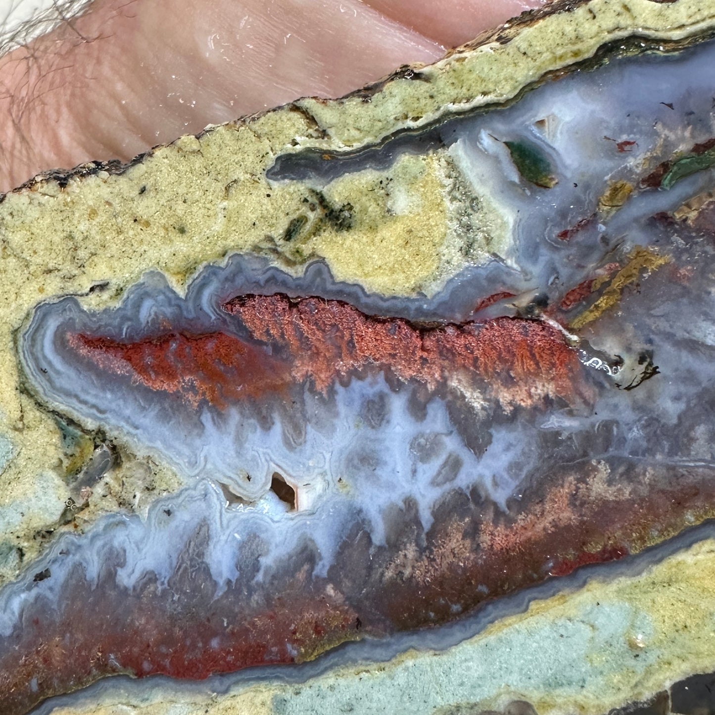 ECHO RIDGE AGATE Slab - 148 grams