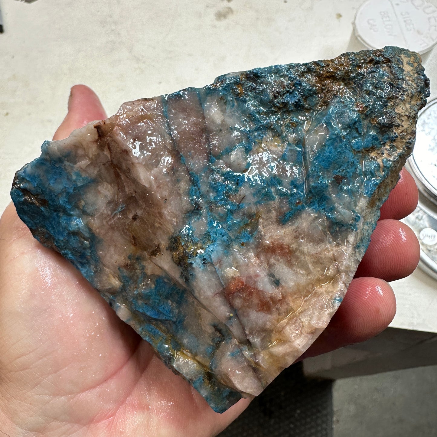 SHATTUCKITE Faced Rough - 1.90 Pounds