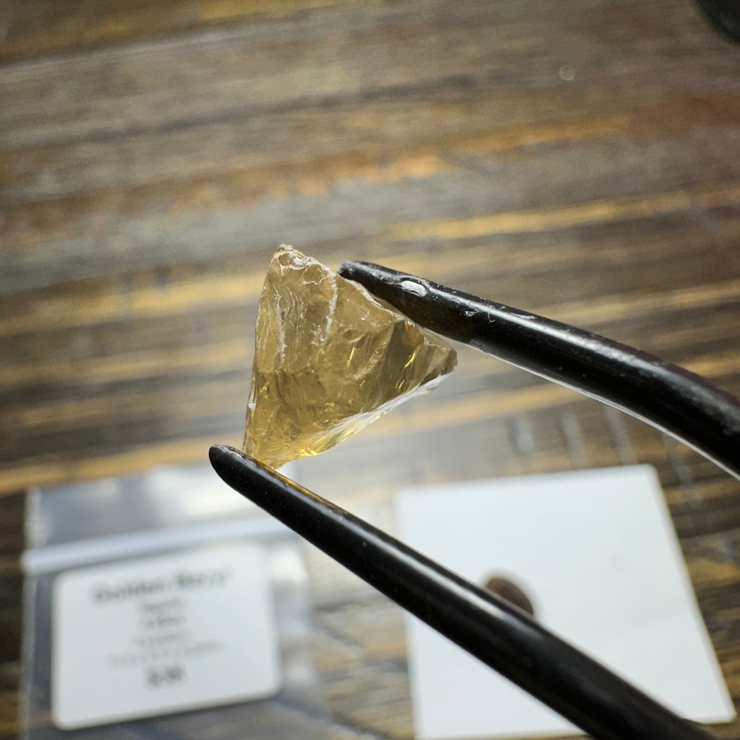 4.65ct GOLDEN BERYL Facet Rough