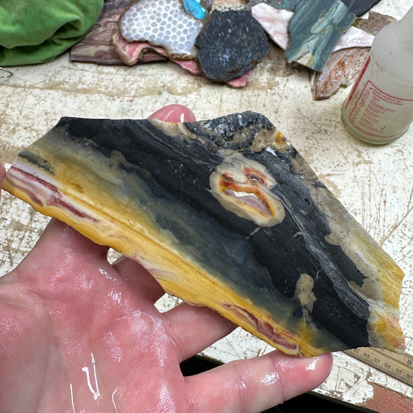 WINDY MOUNTAIN JASPER Slab - 140 grams