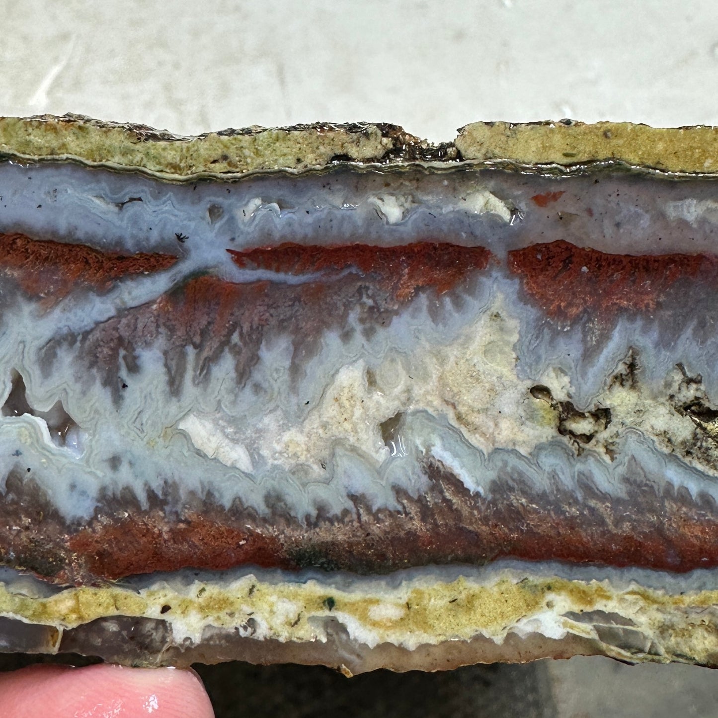 ECHO RIDGE AGATE Slab - 138 grams