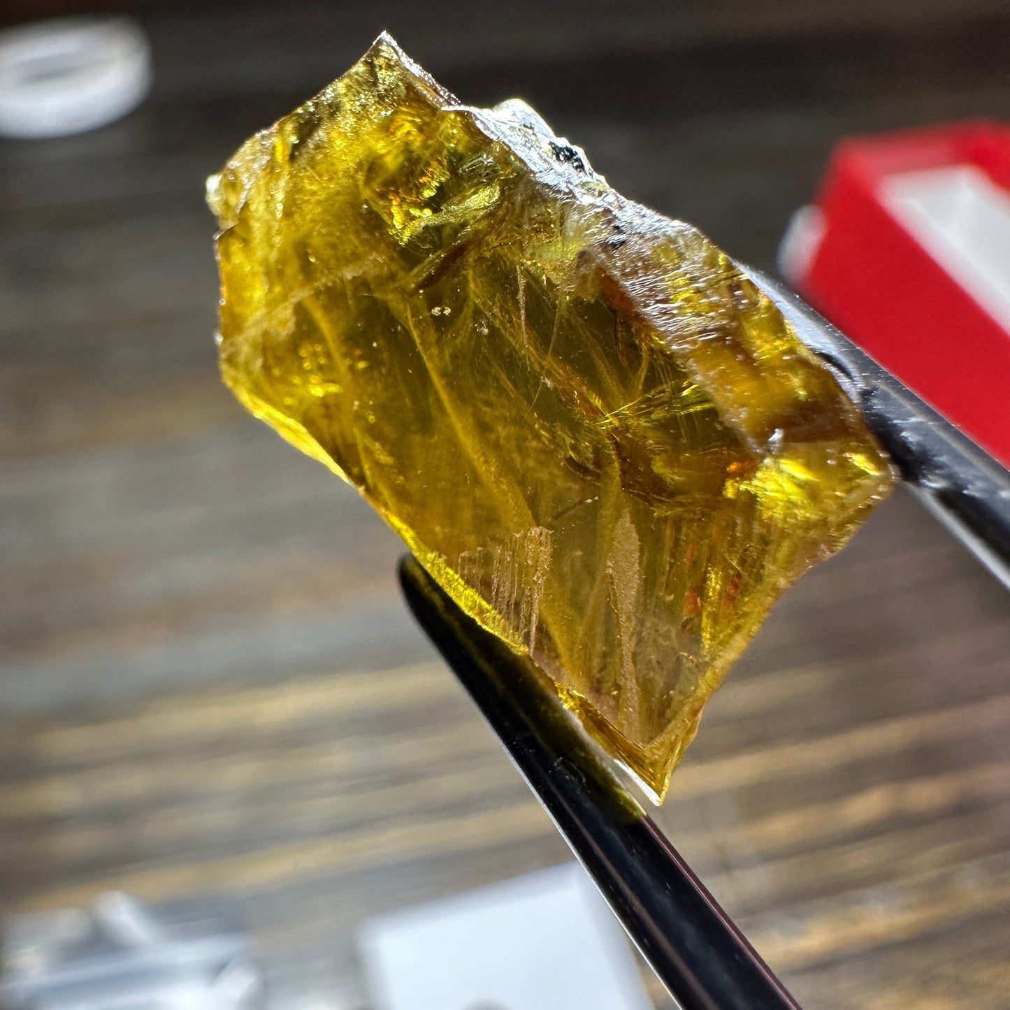 19.45ct SPHENE Facet Rough