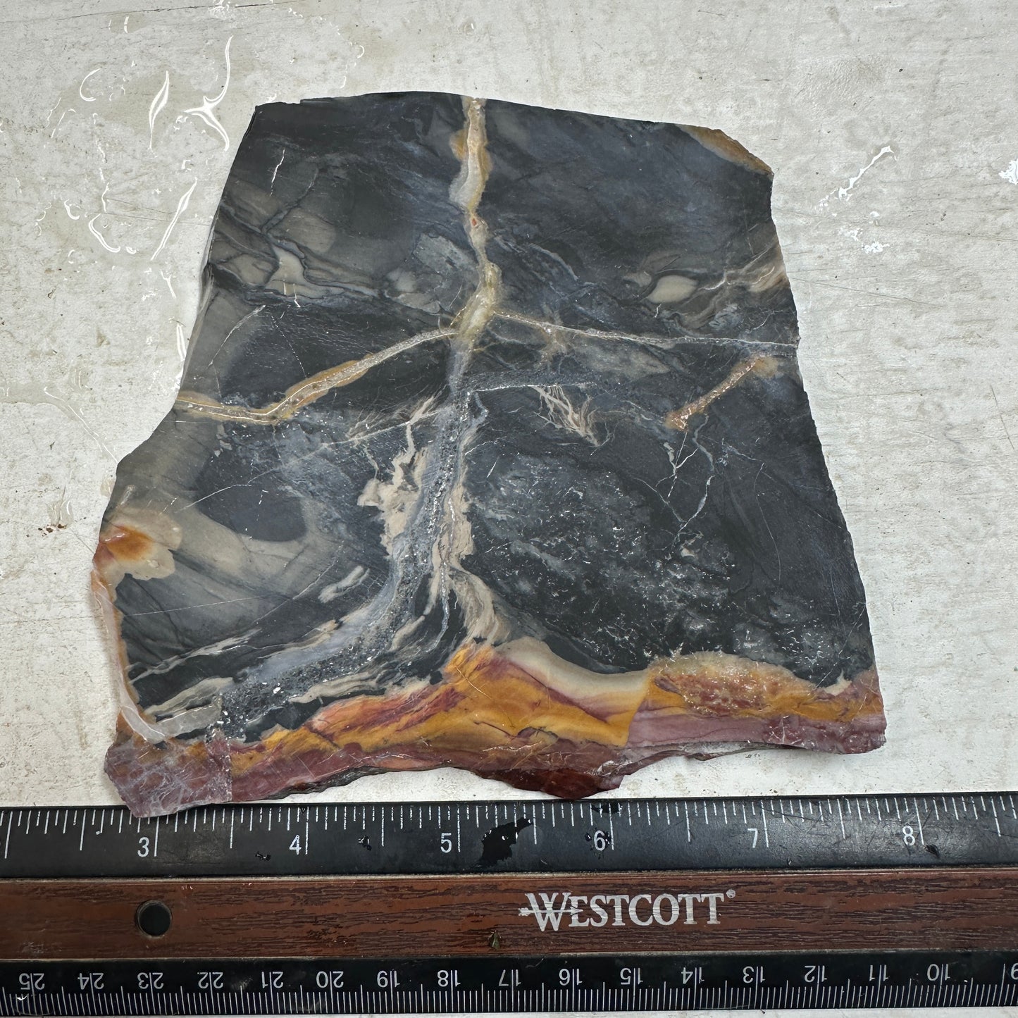 WINDY MOUNTAIN JASPER Slab - 223 grams