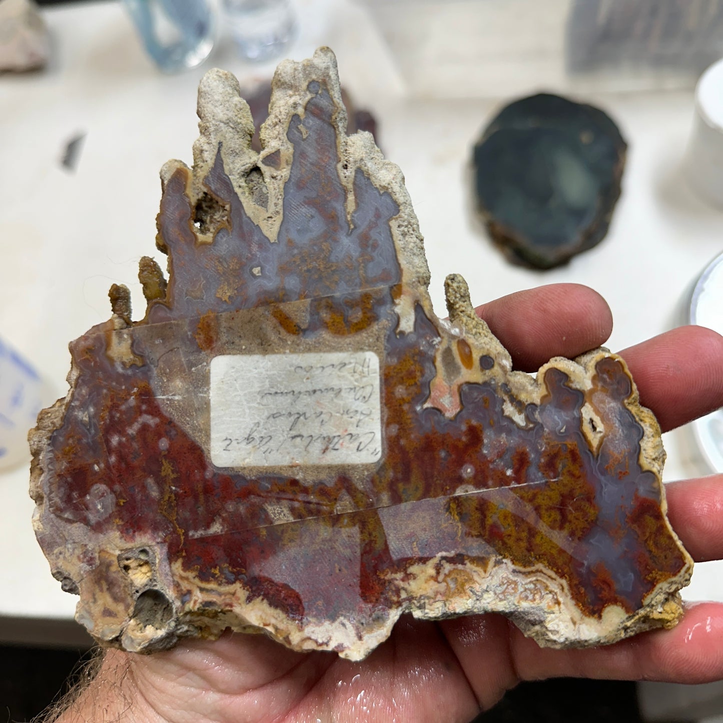 CATHEDRAL AGATE Slab - 267 grams