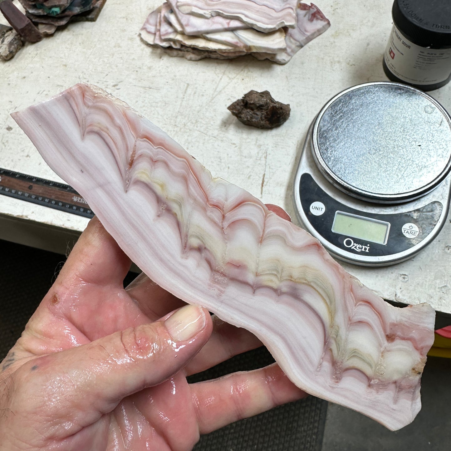 WINDY MOUNTAIN AGATE Slab - 176 grams