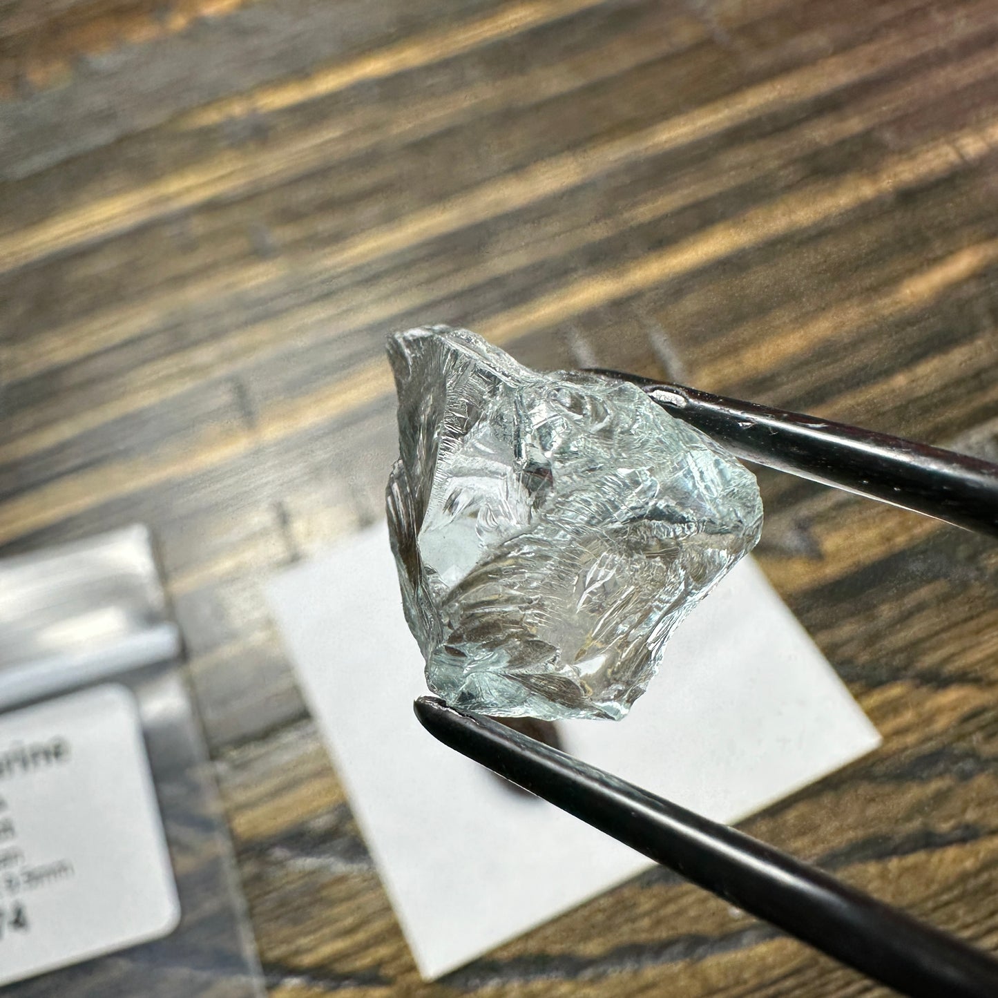 11.58ct AQUAMARINE BERYL Facet Rough