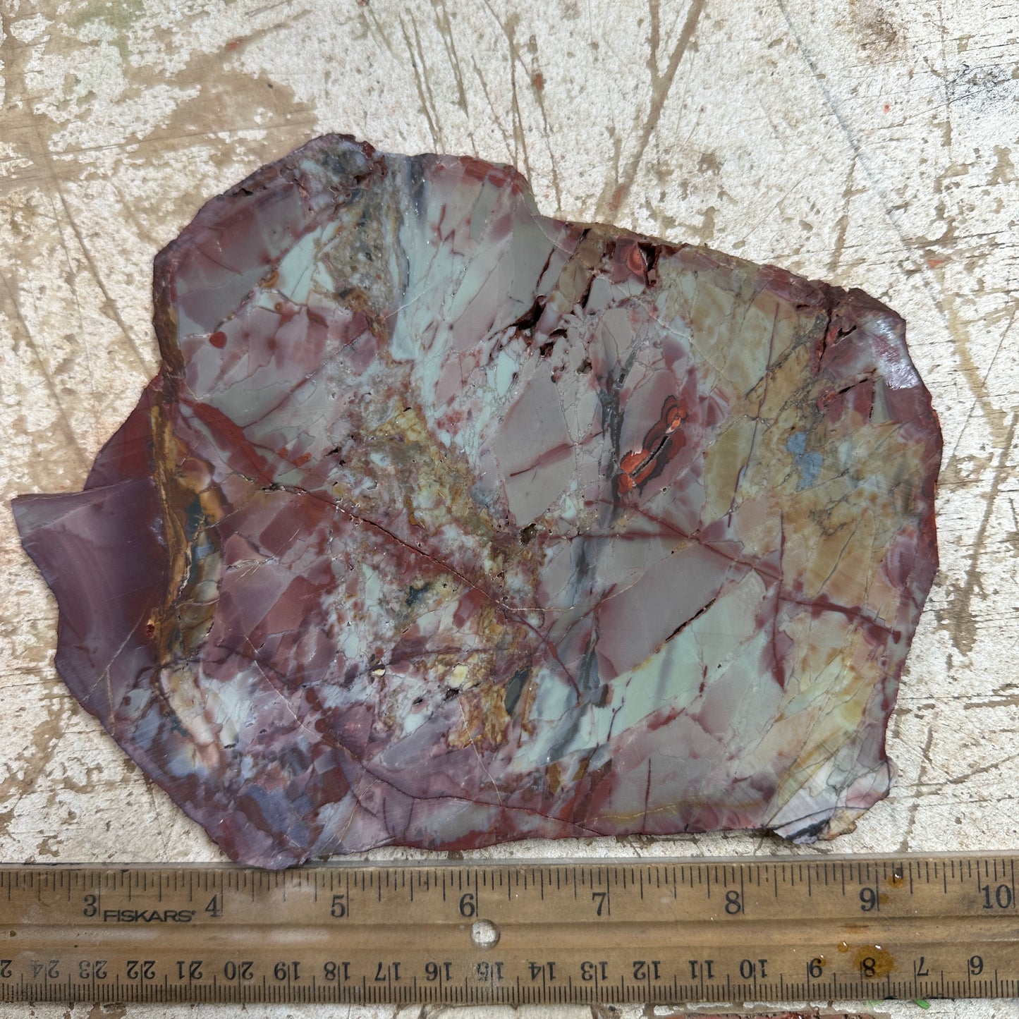 MESCALERO JASPER Slab - 326 grams