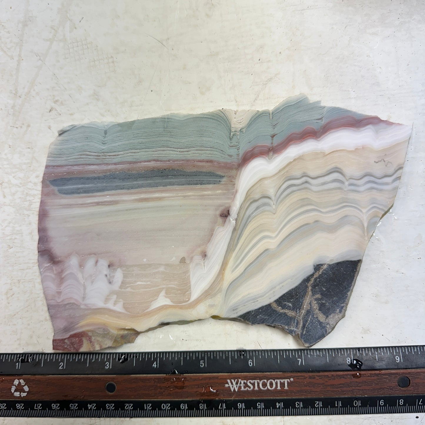 WINDY MOUNTAIN AGATE Slab - 412 grams