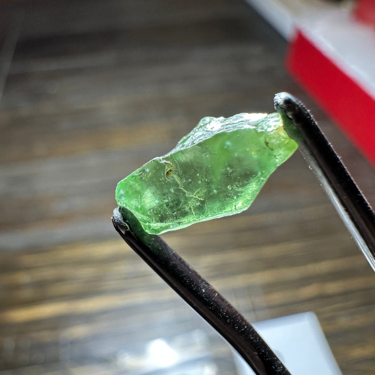 3.67ct Vanadium KORNERUPINE Facet Rough