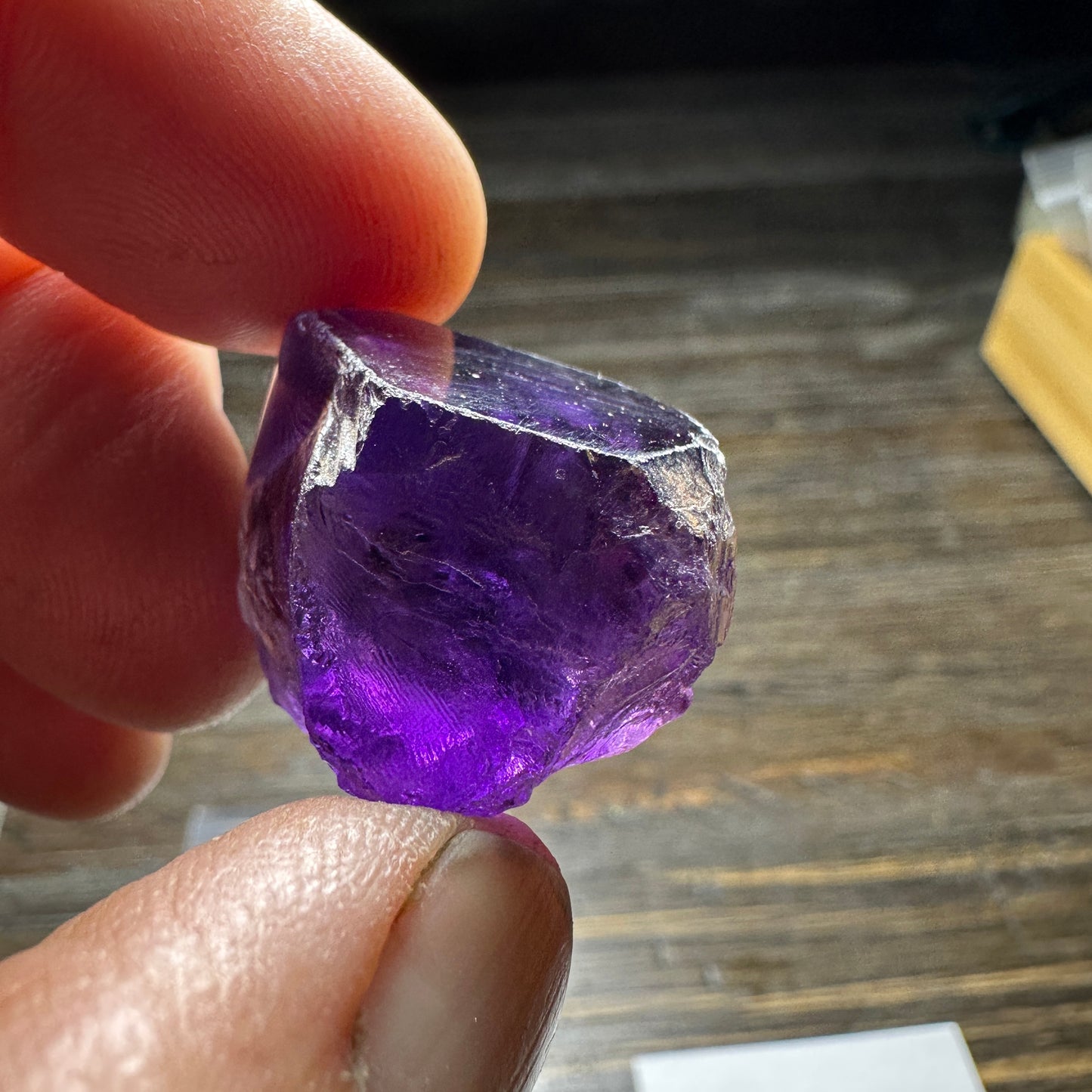 112.0ct Brazilian AMETHYST QUARTZ Facet Rough