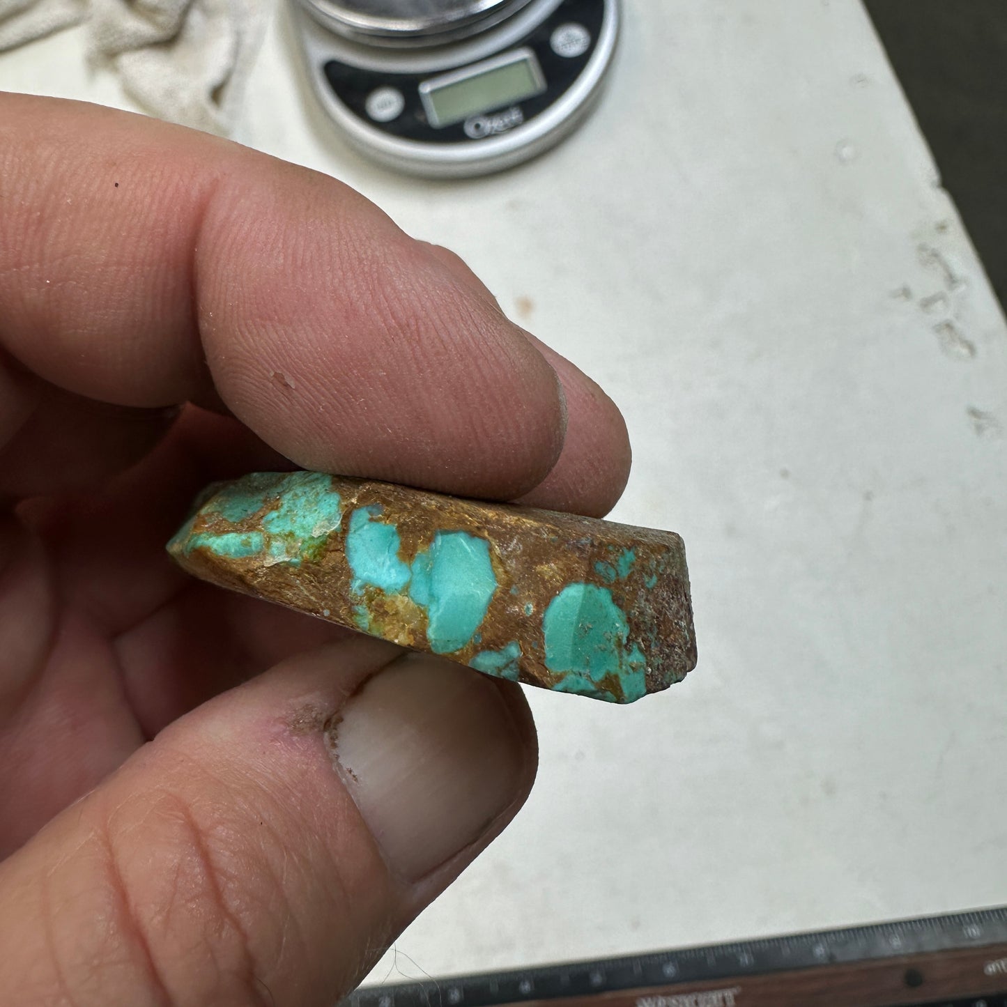 RISING PHOENIX Turquoise rough - 52 grams