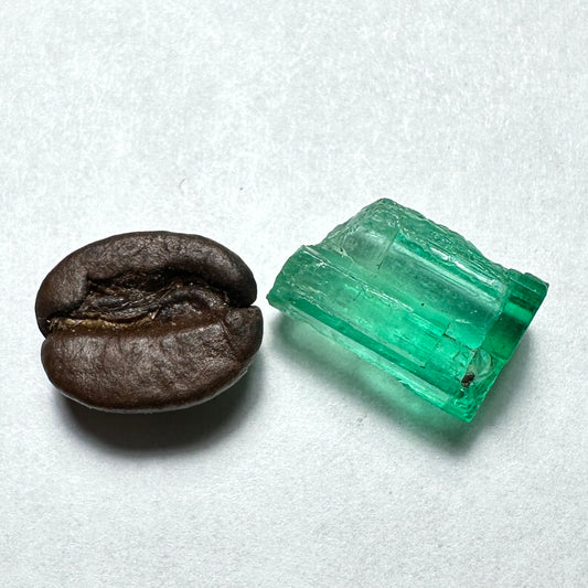 5.37ct No Oil Colombian EMERALD Facet Rough