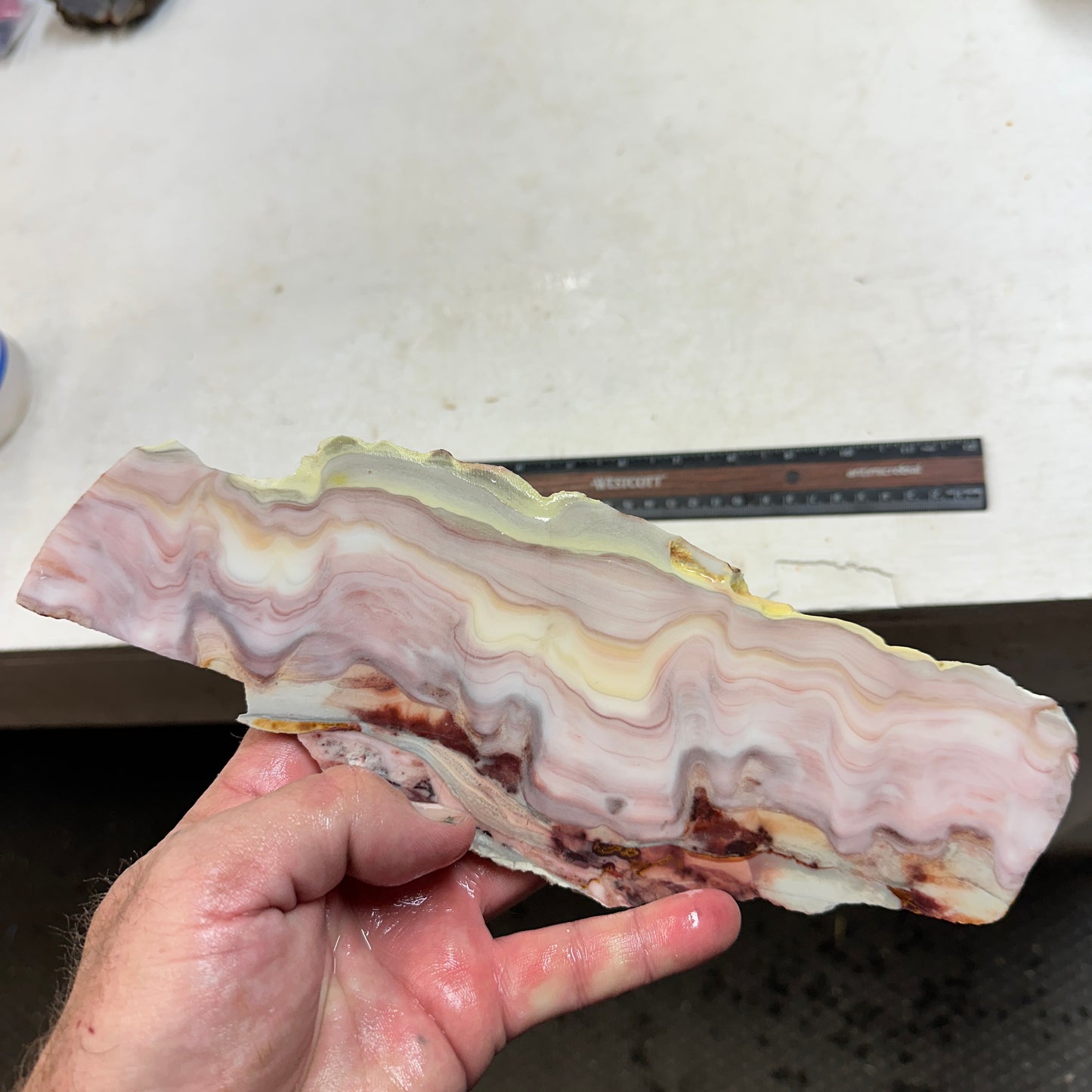 WINDY MOUNTAIN AGATE Slab - 337 grams