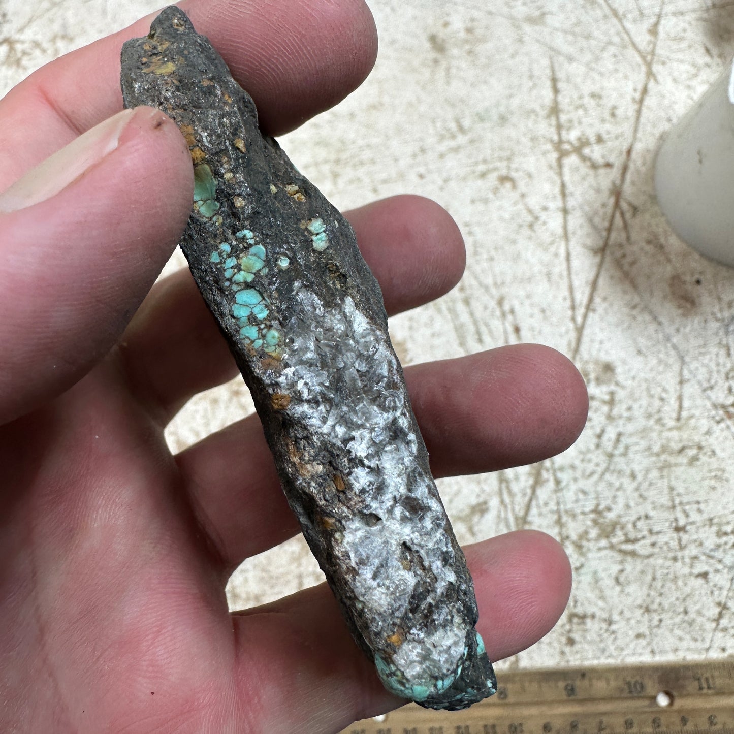 143 gram Hubei Turquoise rough