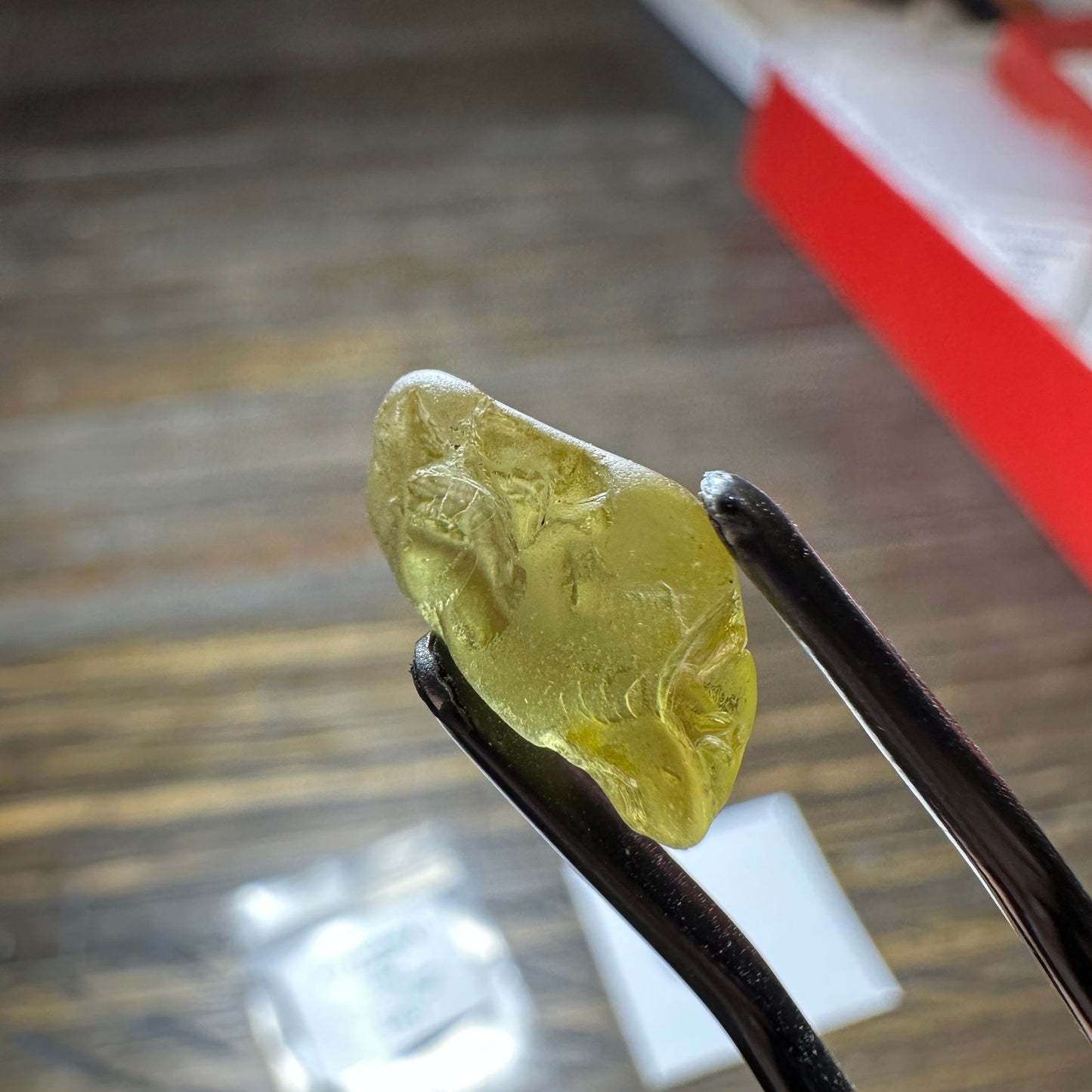 6.58ct CHRYSOBERYL Facet Rough
