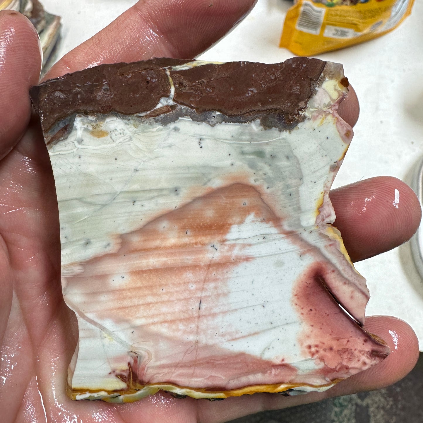 WILLOW CREEK JASPER Slab - 100 grams