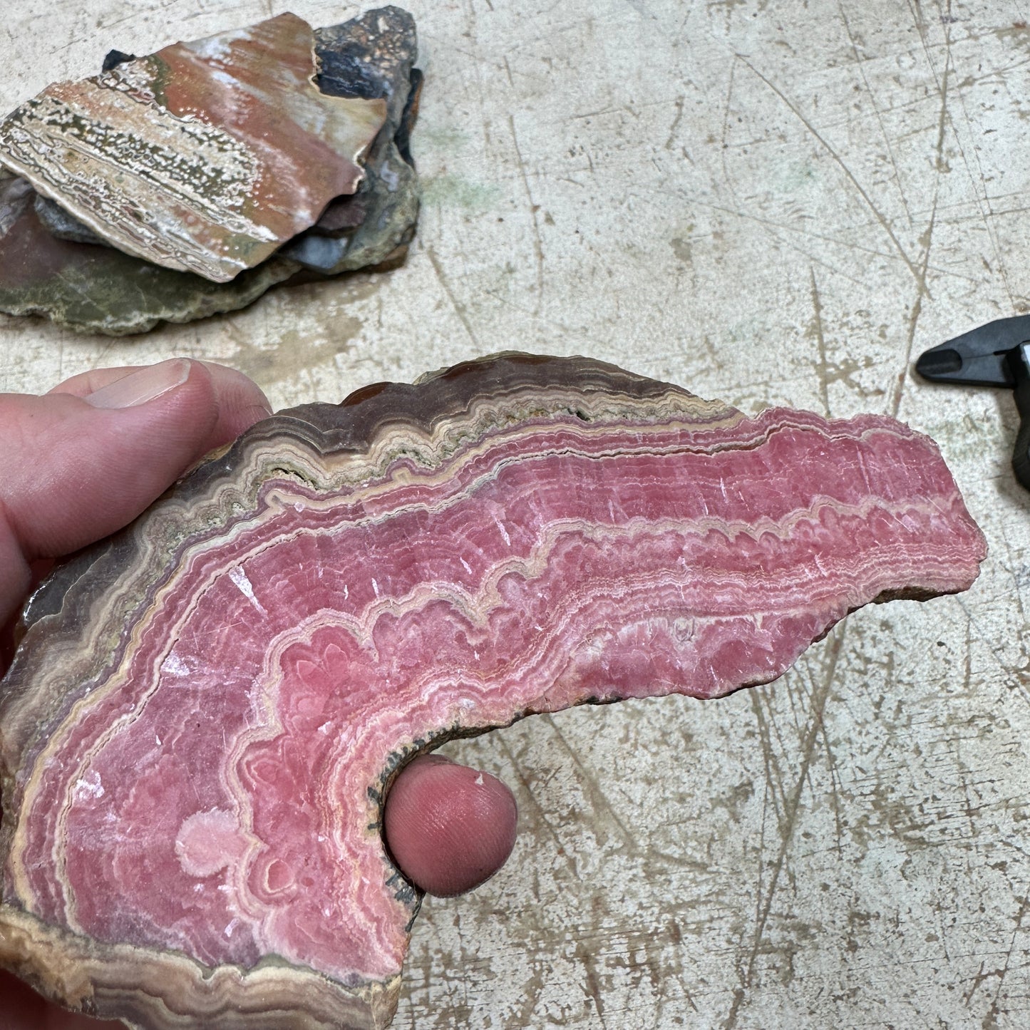 RHODOCHROSITE Slab - 243 grams