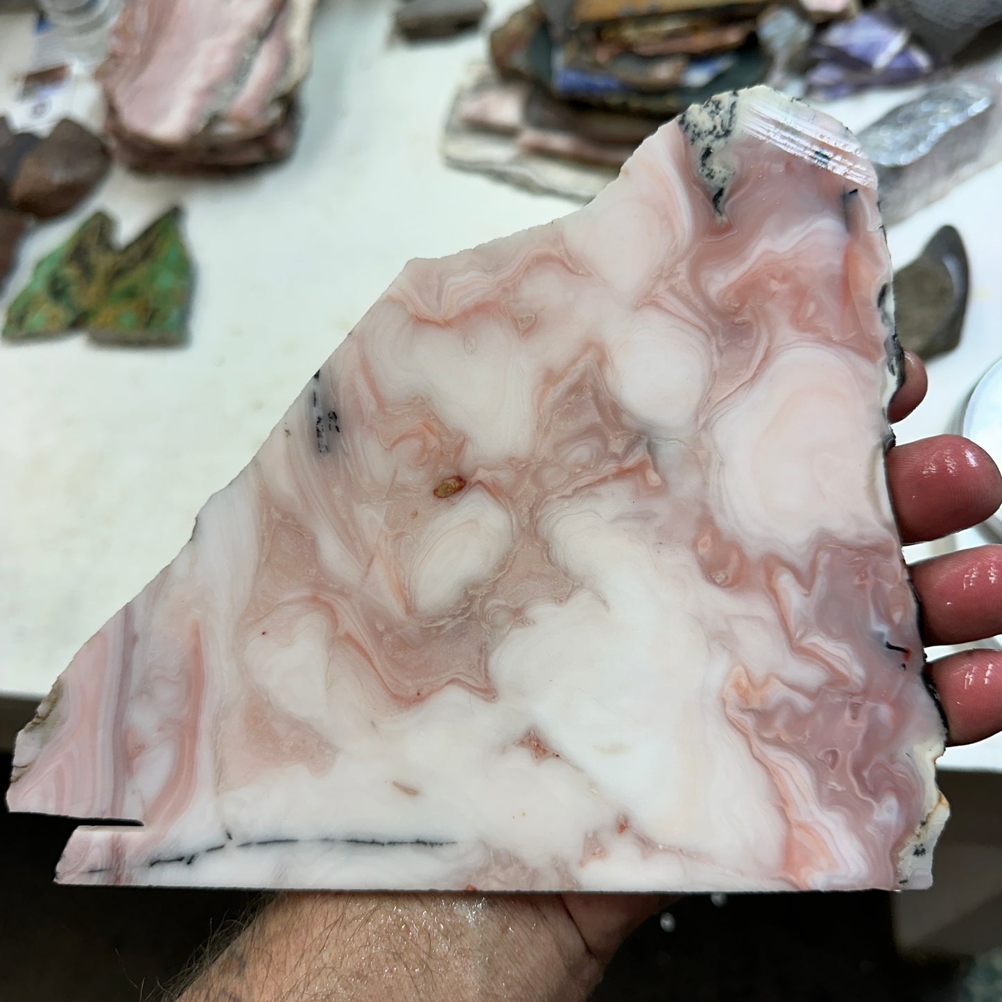 WINDY MOUNTAIN AGATE Slab - 382 grams