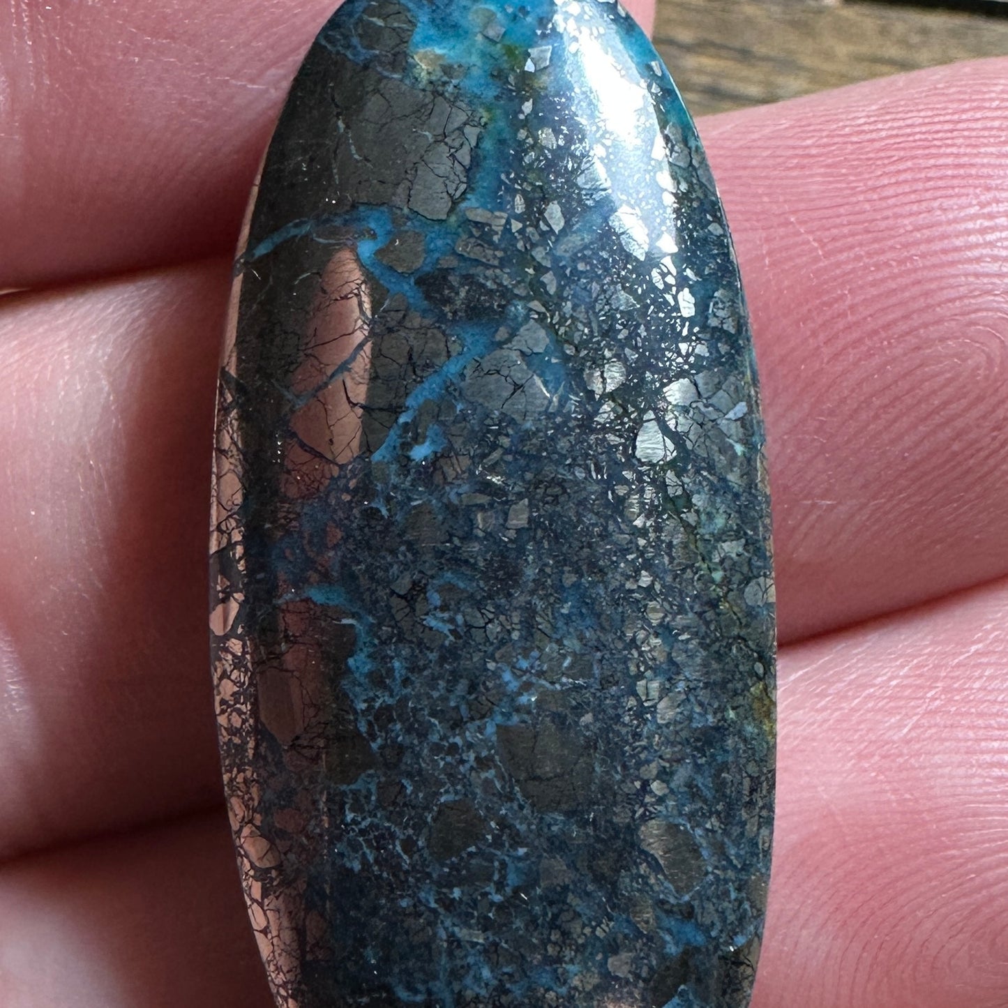 MORENCI2 TURQUOISE cabochon