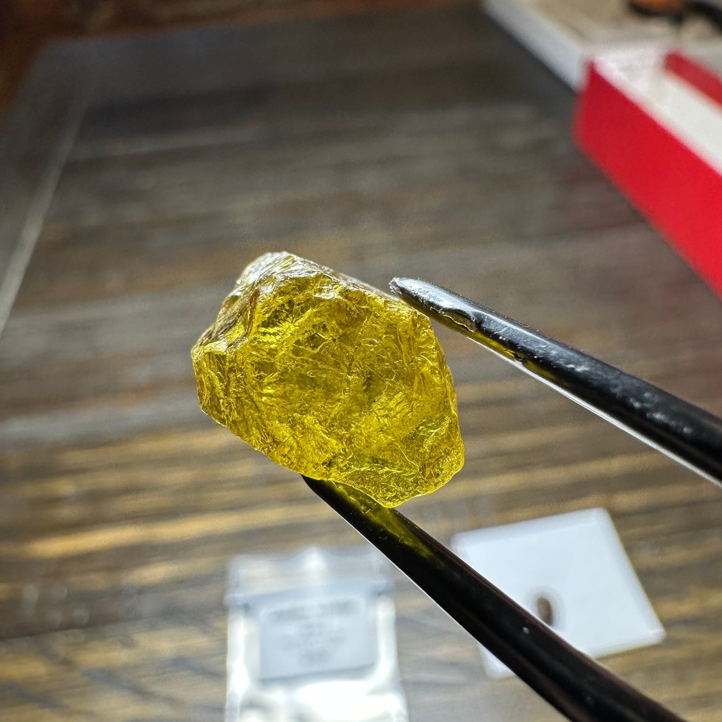 10.05ct GOLDEN APATITE Facet Rough