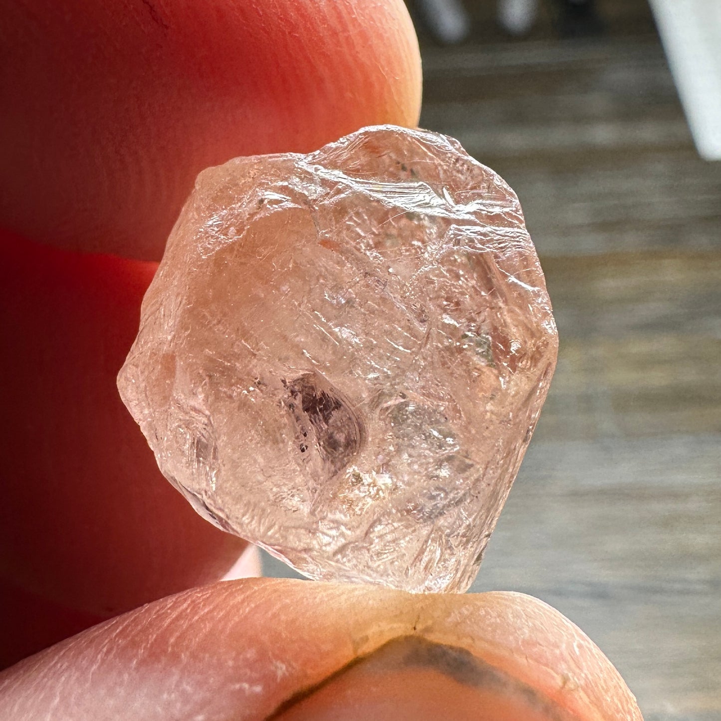 40.18ct PINK TOPAZ Facet Rough