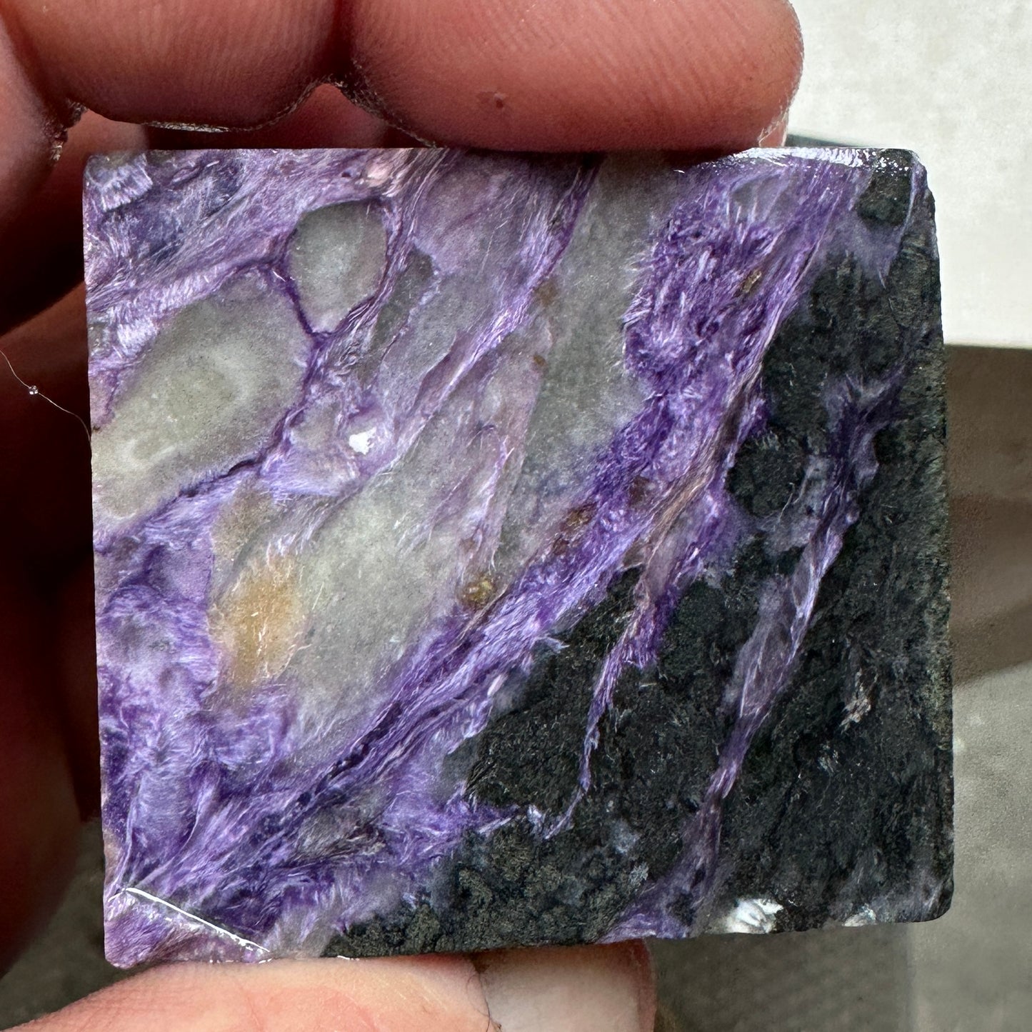 CHAROITE Blocked Rough - 0.64 Pounds