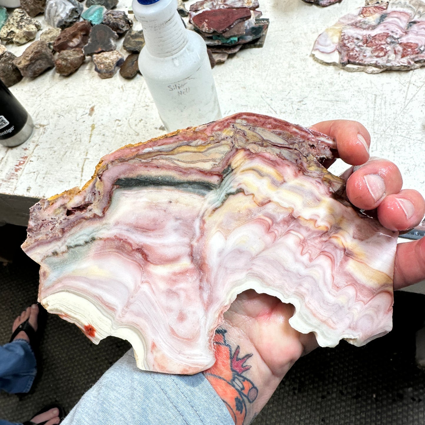 WINDY MOUNTAIN AGATE Slab - 263 grams