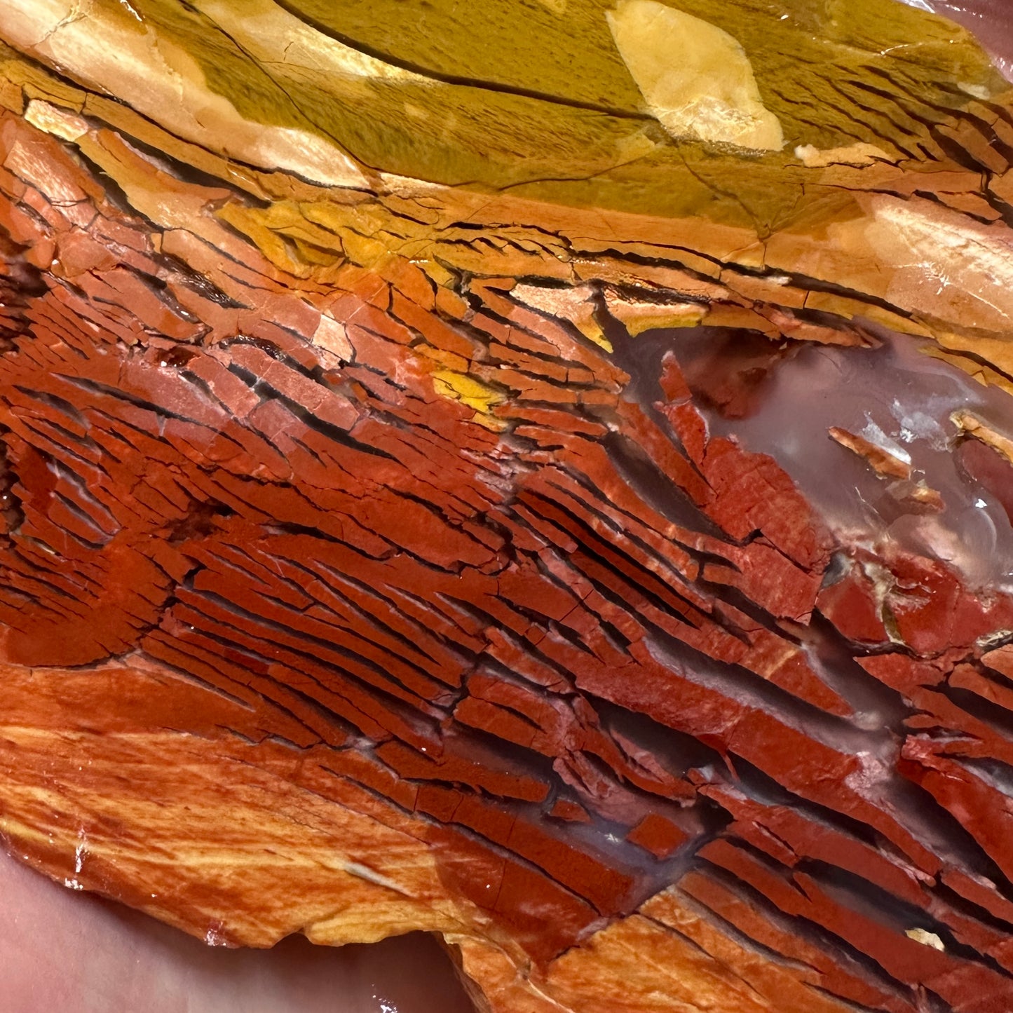 SUNSET HOWARDITE Slab - 73 grams