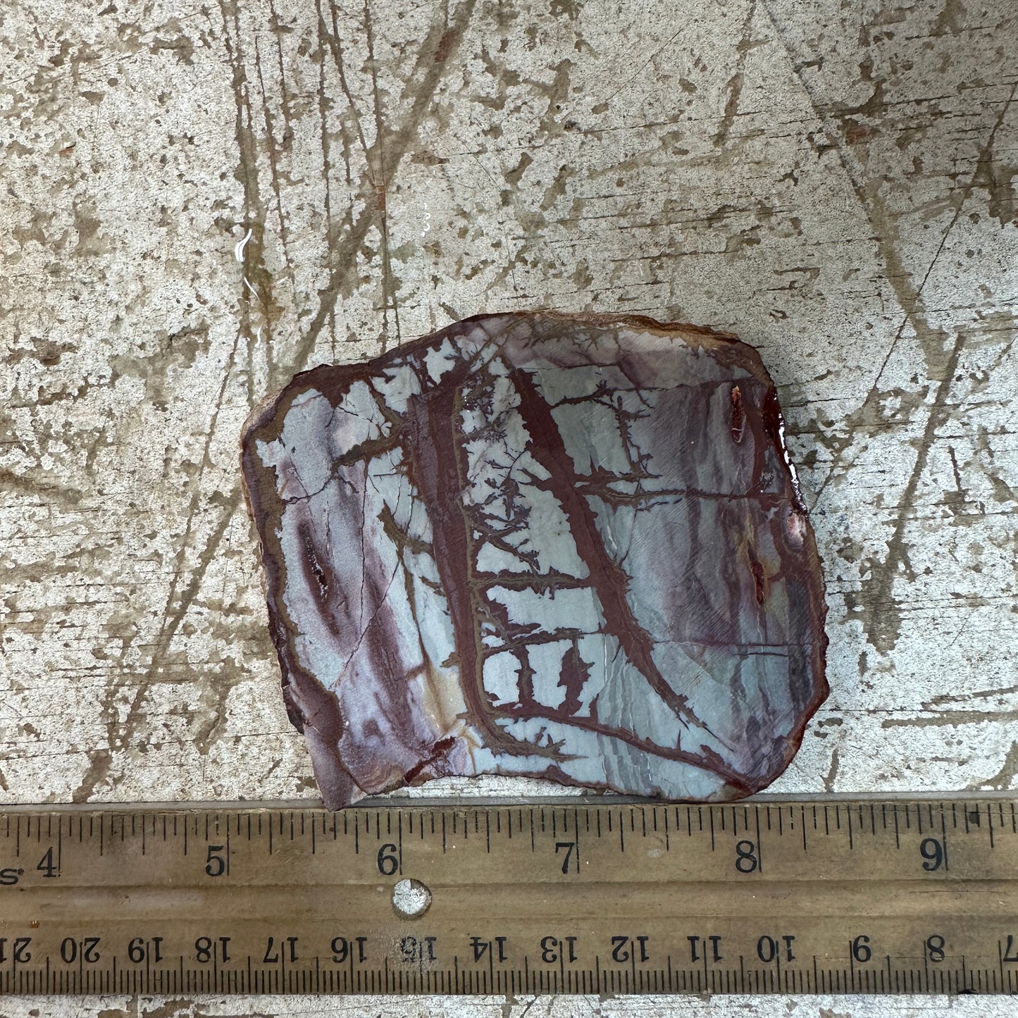 MESCALERO JASPER Slab - 99 grams